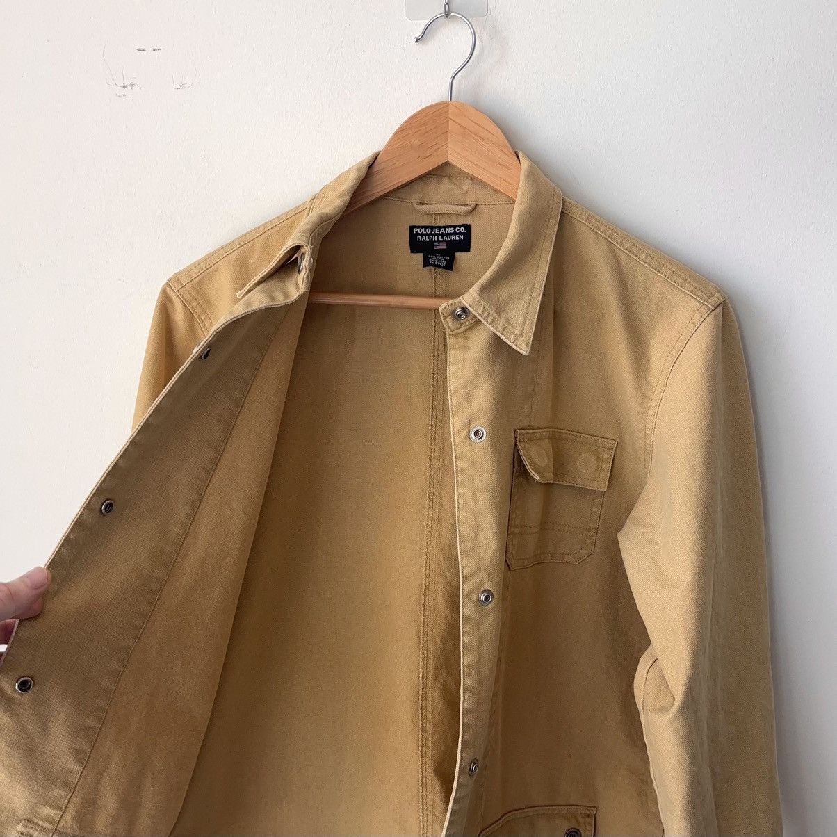 Polo Ralph Lauren Vintage Polo Jeans Co RL67 Canvas Chore Coat Workwear Size US L / EU 52-54 / 3 - 11 Thumbnail