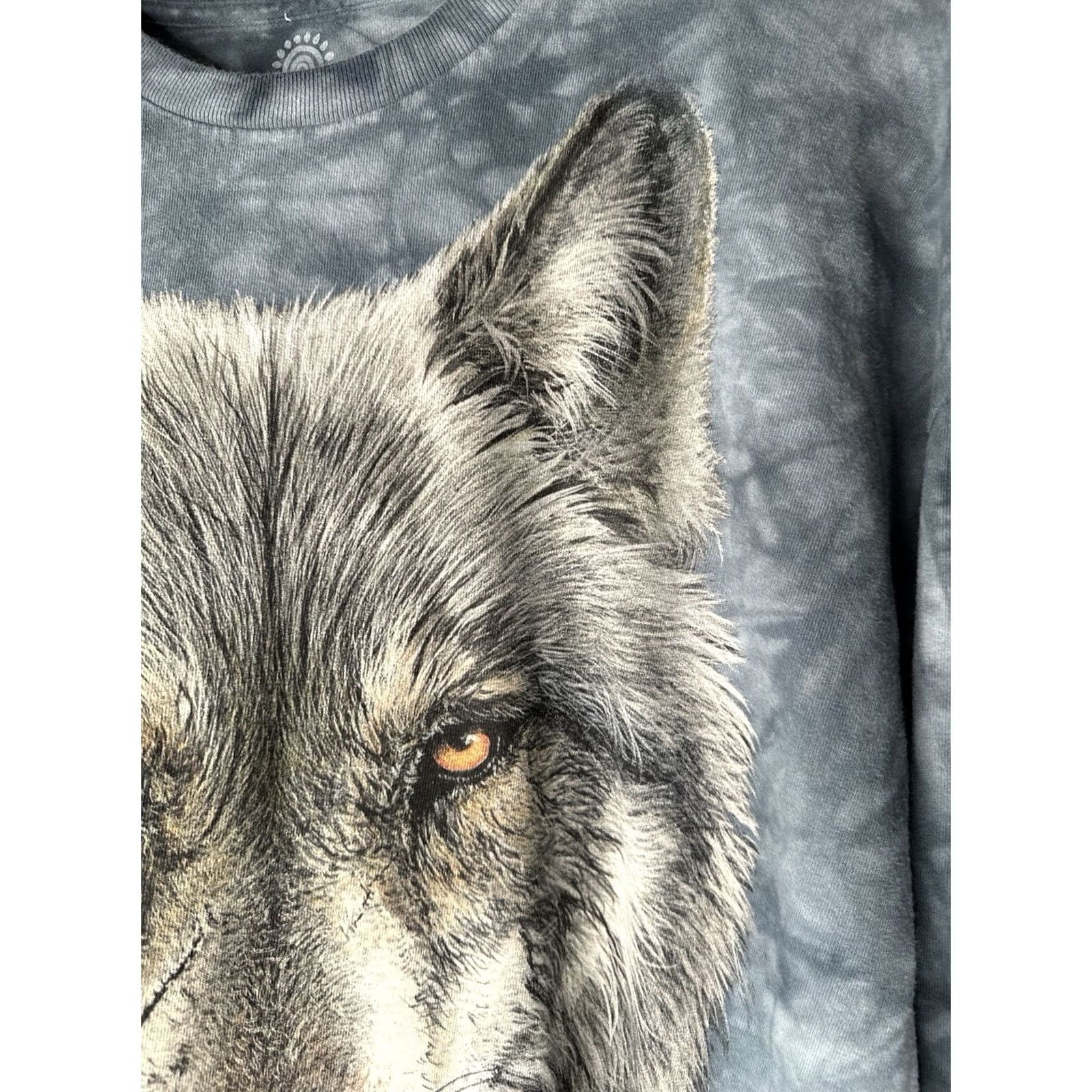 The Mountain The Mountain Wolf Face Long Sleeve T Shirt XL Tie Dye Nature Wildlife Men Size US XL / EU 56 / 4 - 3 Thumbnail