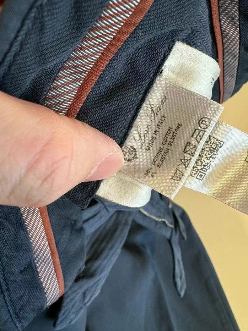 Loro Piana LORO PIANA Men's casual slim trousers Size 46S - 4 Thumbnail