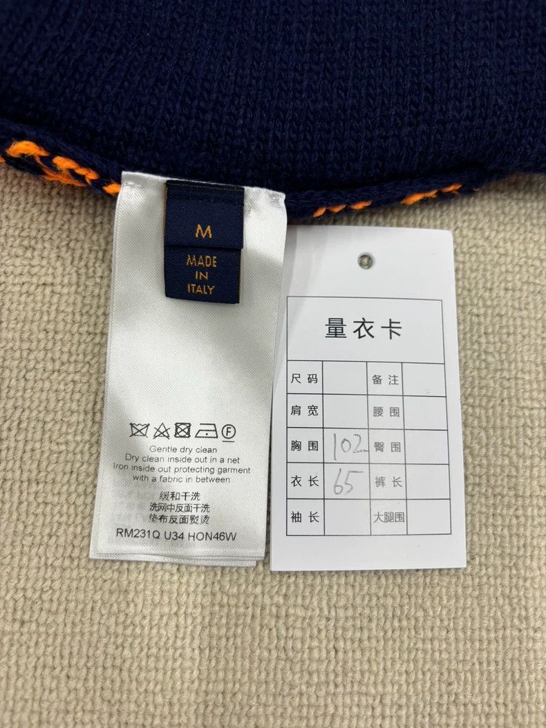 Louis Vuitton Louis Vuitton SS23 Full Logo Jacquard Logo Sweater Size US M / EU 48-50 / 2 - 4 Thumbnail