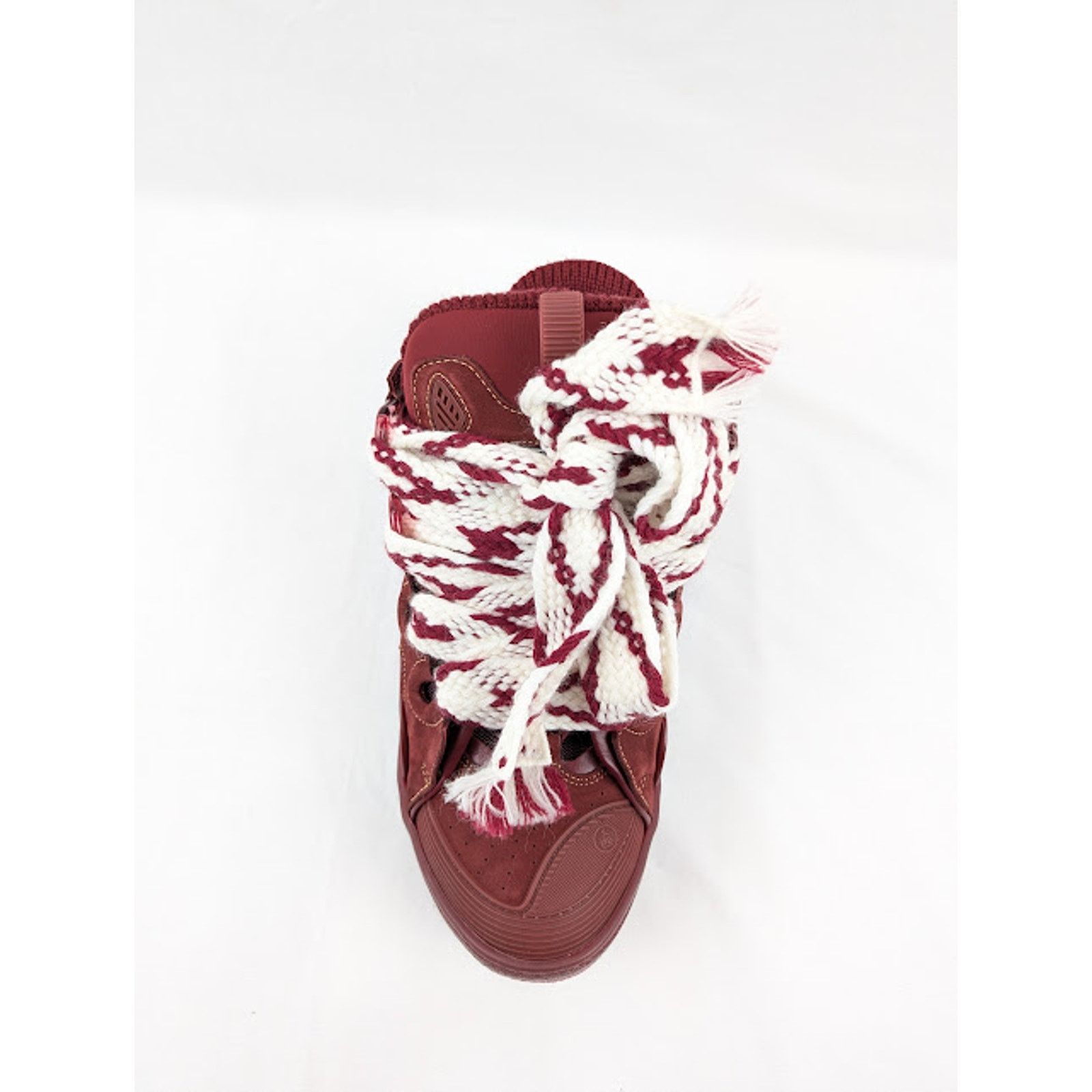 Lanvin o1rshd1 Curb Sneakers in Burgandy Size US 10 / EU 43 - 7 Thumbnail