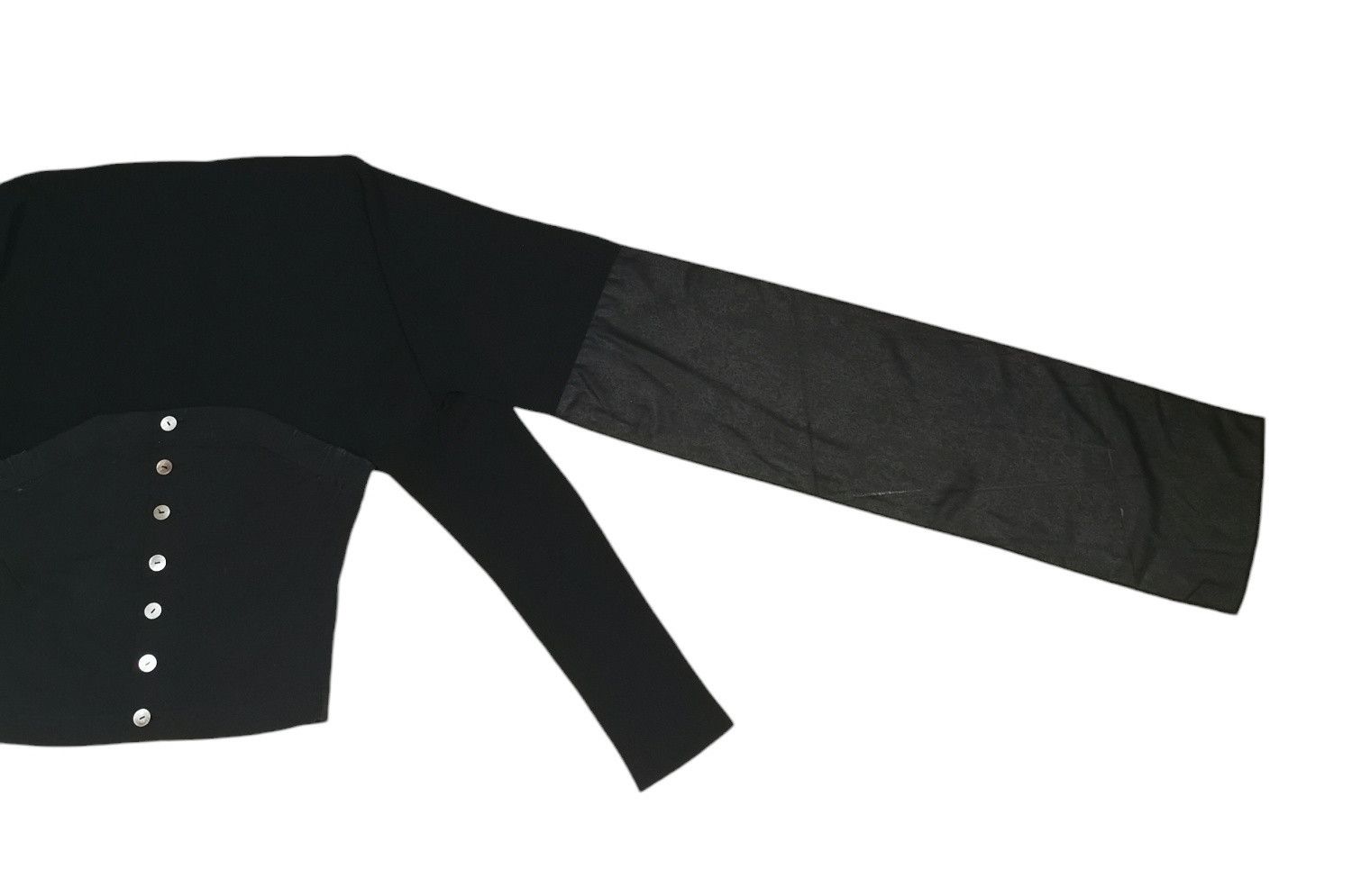 Tricot Comme des Garcons Rare Design Crop Tops