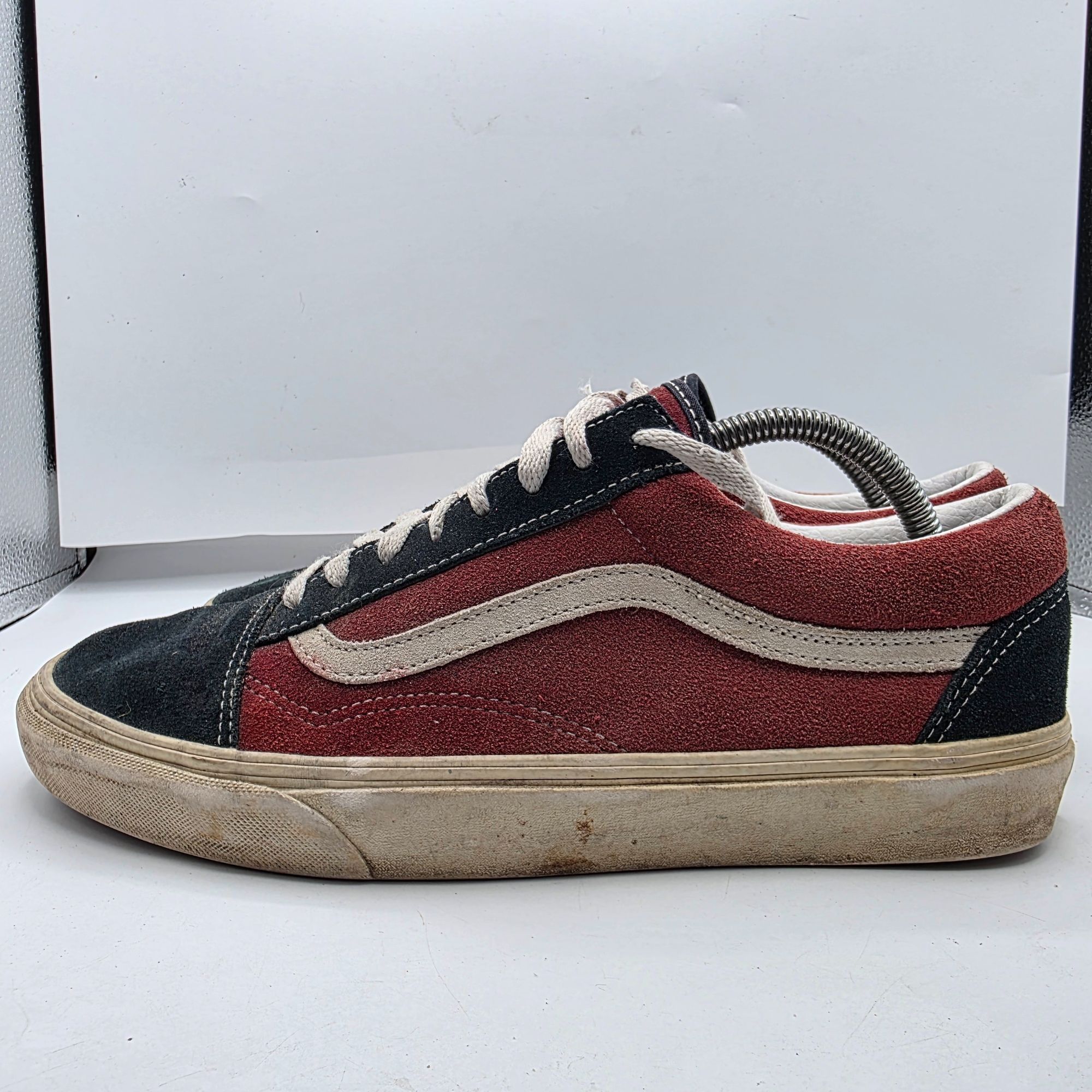 Vans Vans Old Skool Mens Size 10 Red Black Shoes Casual Athletic Size US 10 / EU 43 - 13 Thumbnail