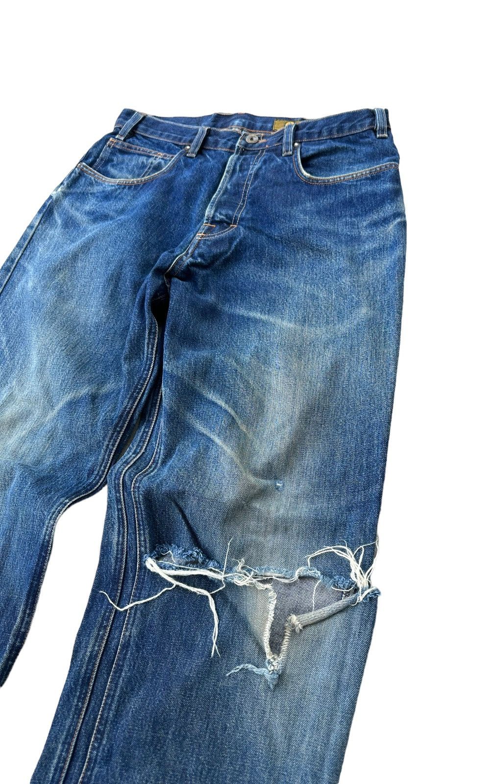 Vintage × Volcom Vintage Volcom rusty wash distressed denim jeans Size US 30 / EU 46 - 2 Thumbnail