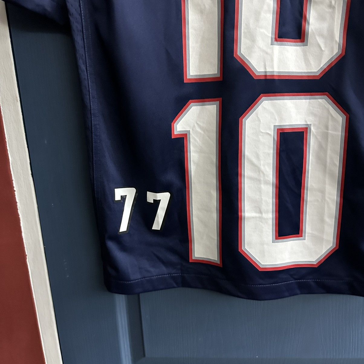 NFL × Nike Nike Patriots NFL jersey 10 Jones USA new England sportswear Size US M / EU 48-50 / 2 - 6 Thumbnail