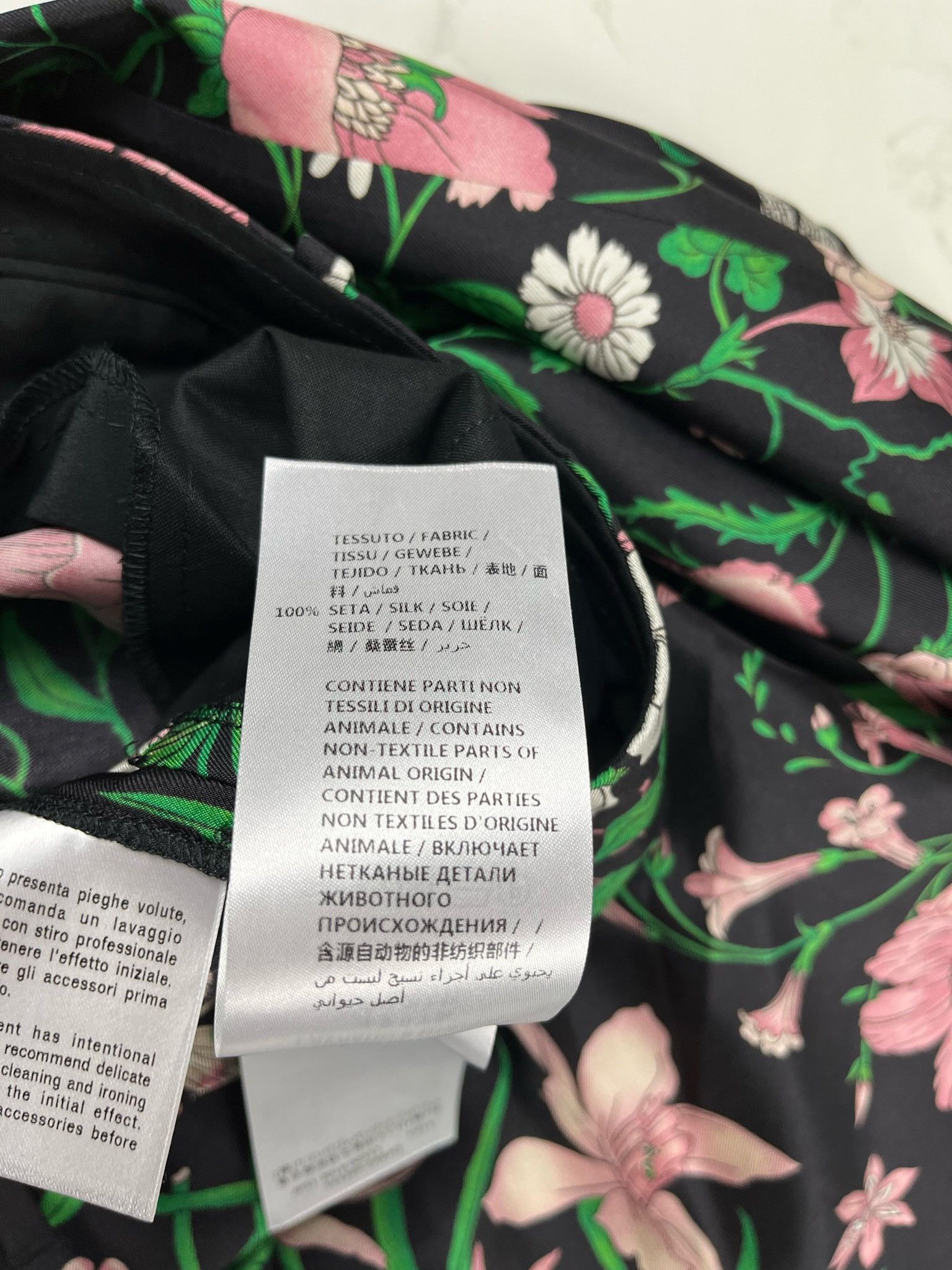 Gucci 🔥75% OFF🔥 [SALE] Gucci Floral Print Silk Palazzo Pants Size 28" / US 6 / IT 42 - 18 Thumbnail