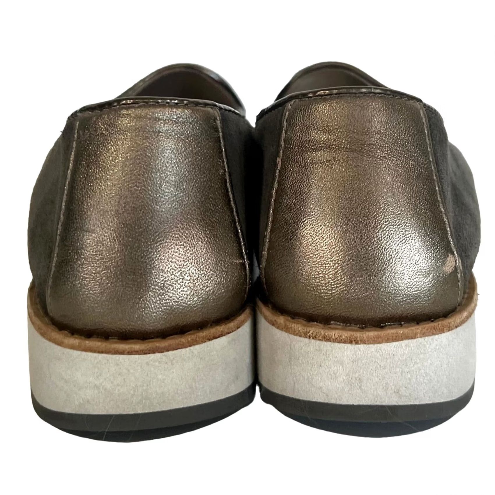 Johnston & Murphy Johnston & Murphy Women's Loafer Slip-On Gray Suede Penelope 8.5 Gray Suede Sporty Flat 8.5 Womens Size US 9 / IT 39 - 7 Thumbnail