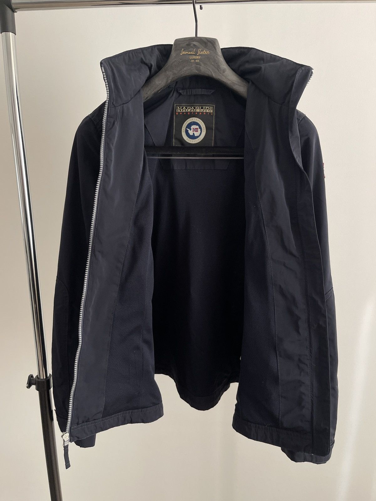 Napapijri NAPAPIJRI WINBREAKER woman jacket blue Size M / US 6-8 / IT 42-44 - 5 Thumbnail