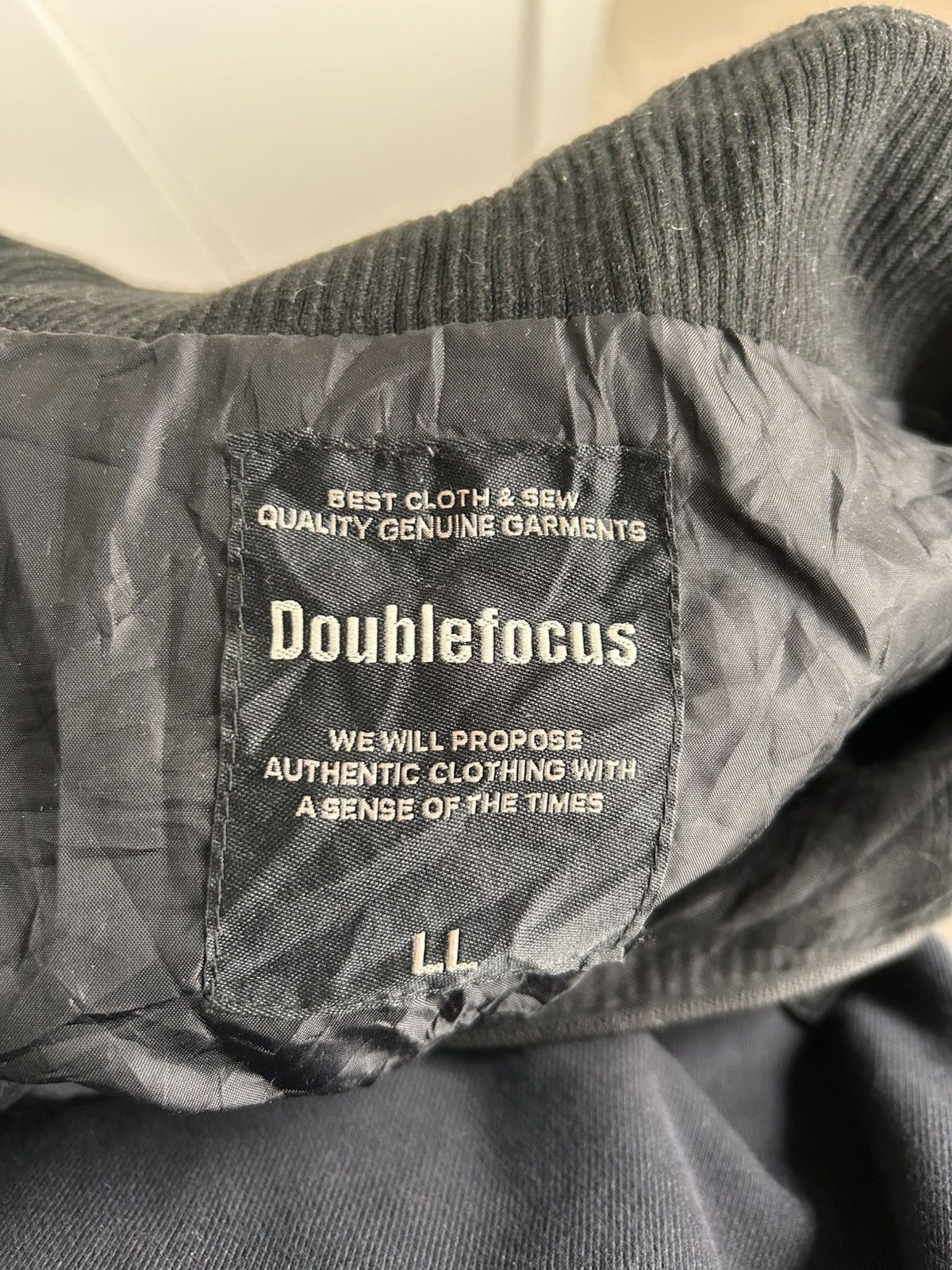 Japanese Brand 🇯🇵Doublefocus japanese biker jacket Size US L / EU 52-54 / 3 - 5 Thumbnail