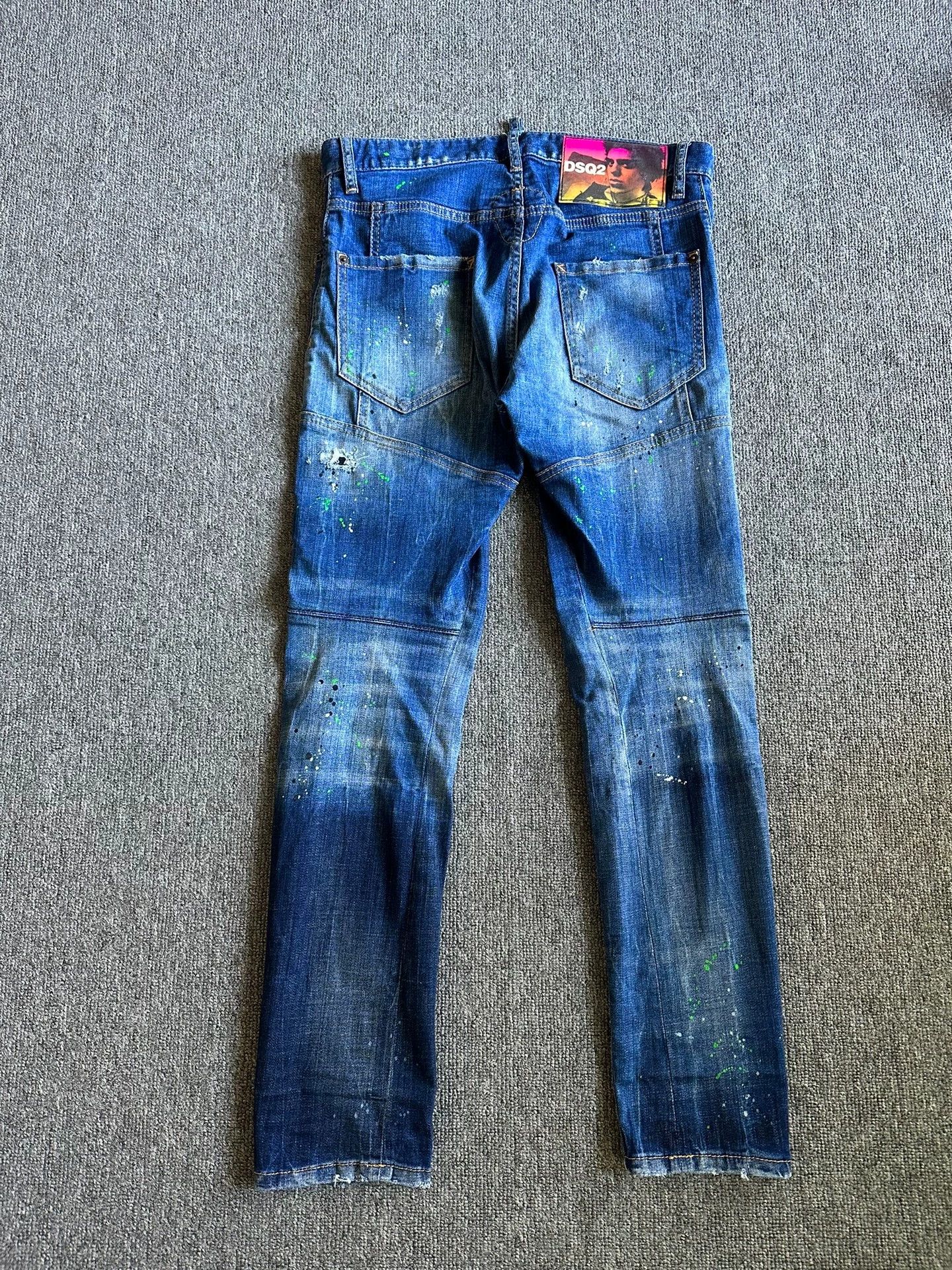 Dsquared2 dsquared2 splash paint denim jeans Size US 28 / EU 44 - 3 Thumbnail
