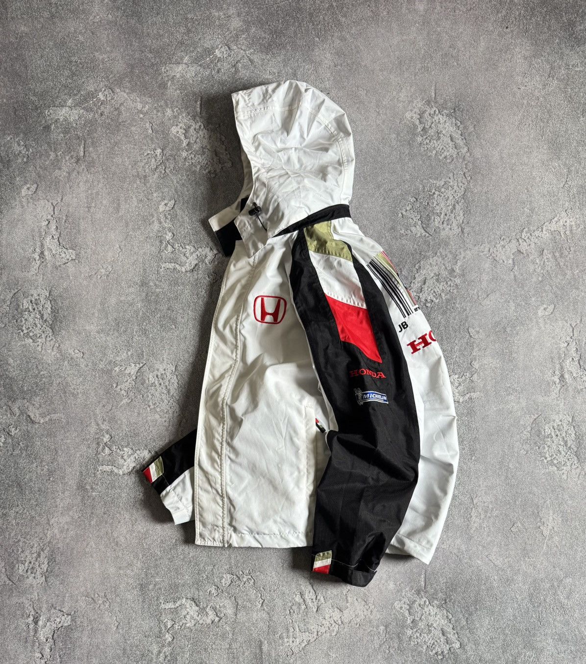 Honda Honda L/Size official BAR F1 racing jacket bomber hooded Size US L / EU 52-54 / 3 - 22 Thumbnail