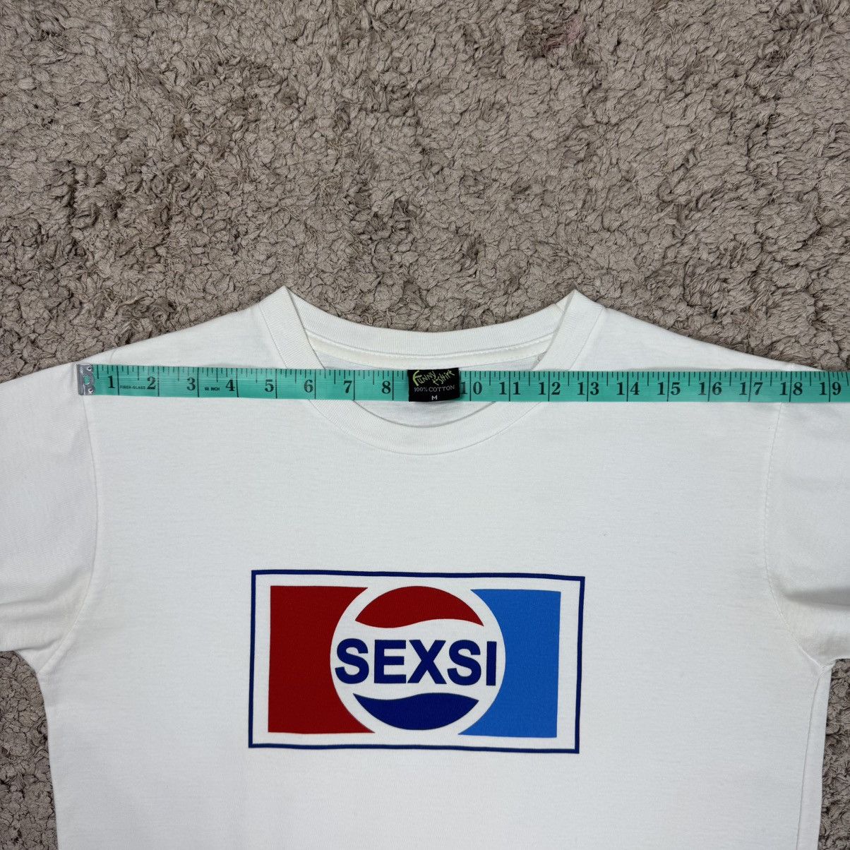 Vintage Vintage ‘Sexsi’ Ripoff Pepsi T-shirt Size US M / EU 48-50 / 2 - 13 Thumbnail