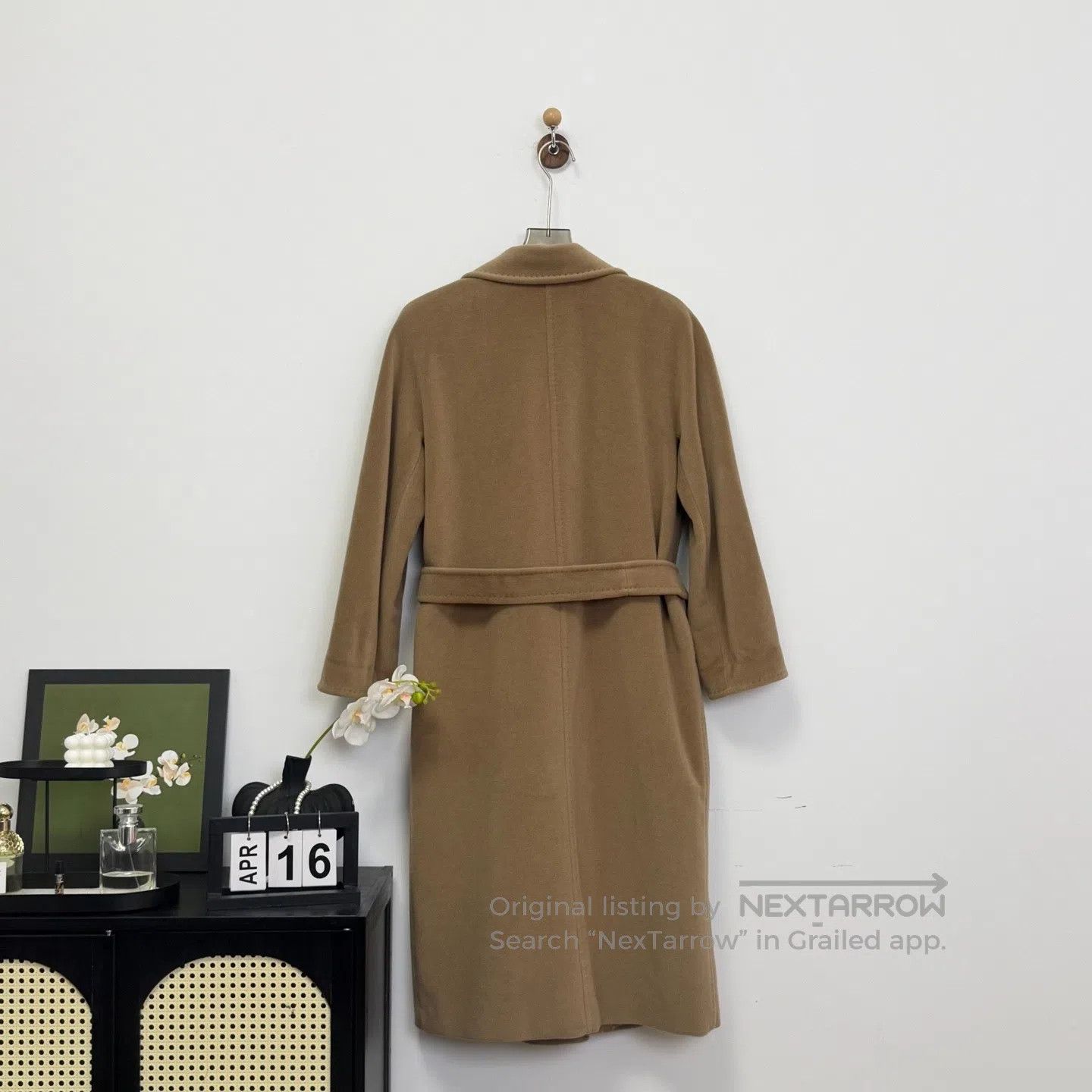 Max Mara Max Mara Classic 101801 Double-breasted Wool Coat| Size XS / US 0-2 / IT 36-38 - 4 Thumbnail