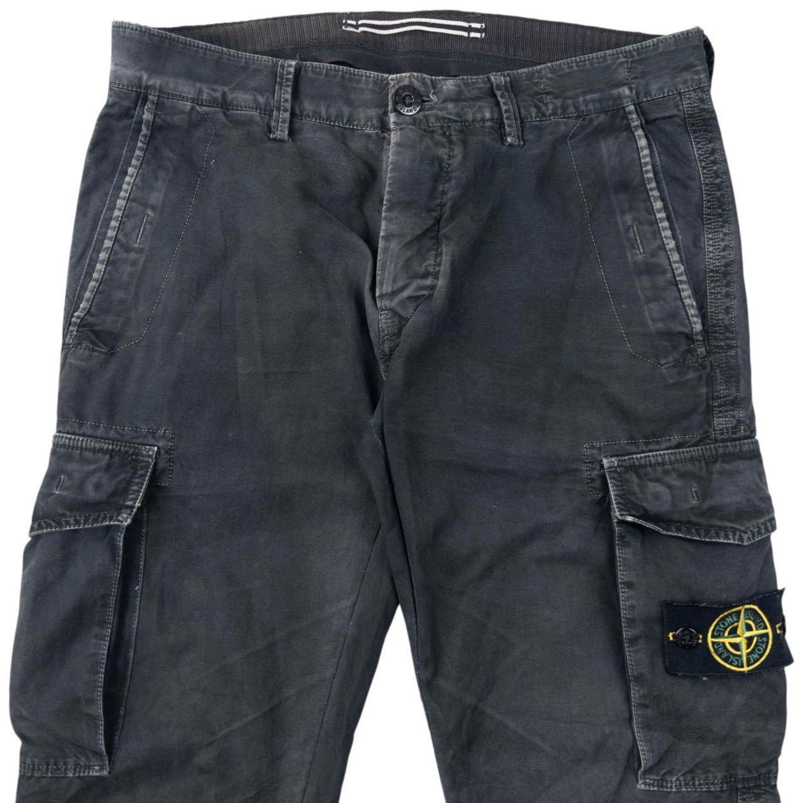 Stone Island Vintage Stone Island Cargo Trousers Size W31 Size US 31 - 1 Thumbnail