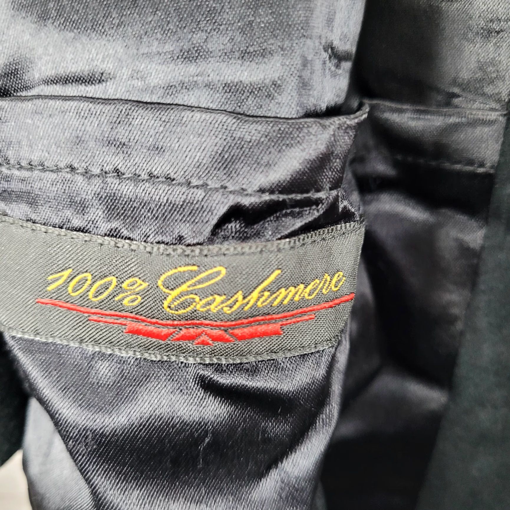 Joseph VINTAGE Joseph & Lyman Black Cashmere Overcoat Size Large Classic Mens Size US L / EU 52-54 / 3 - 4 Thumbnail
