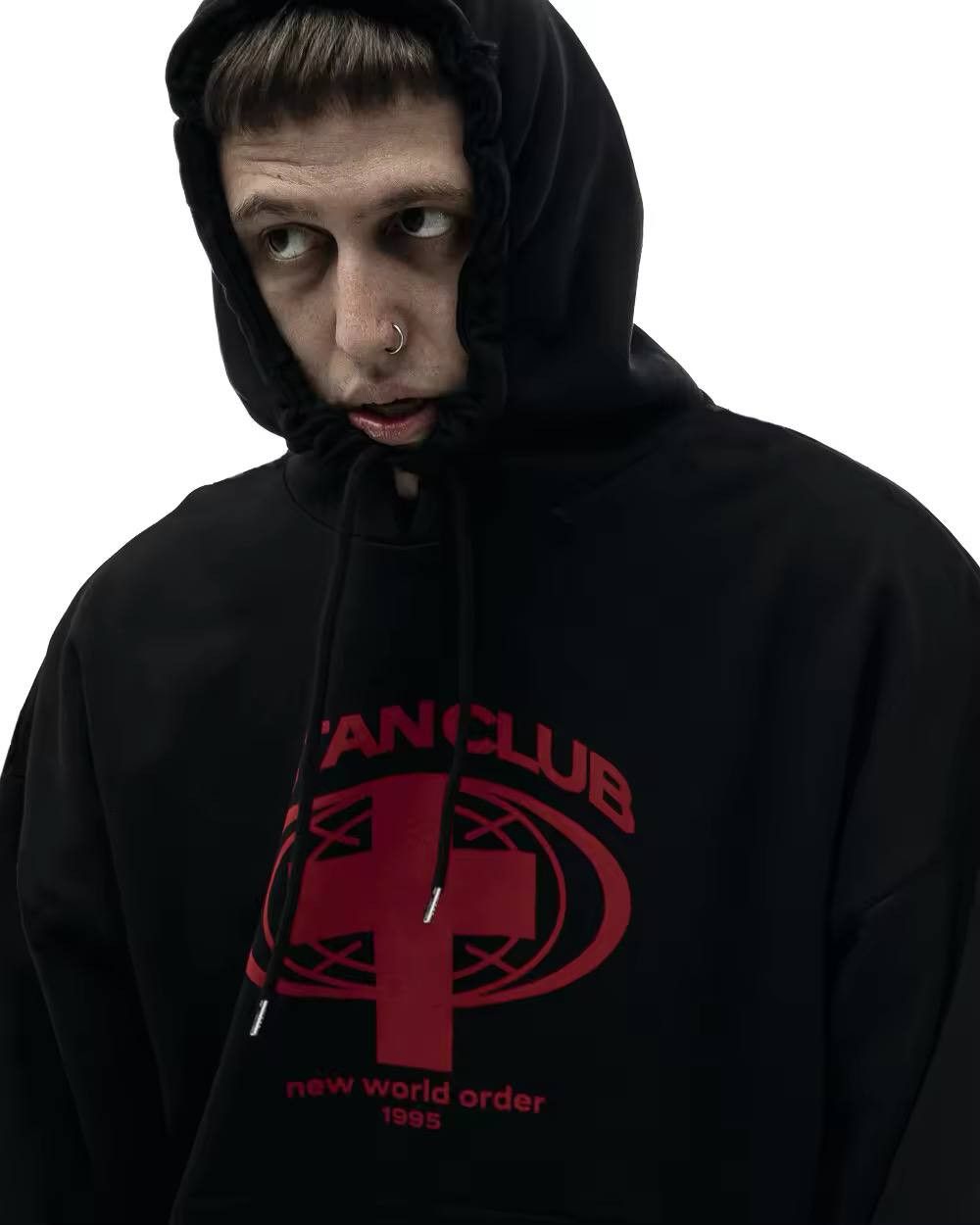Japanese Brand × Vintage gothic hooded sweatshirt Size US L / EU 52-54 / 3 - 2 Thumbnail