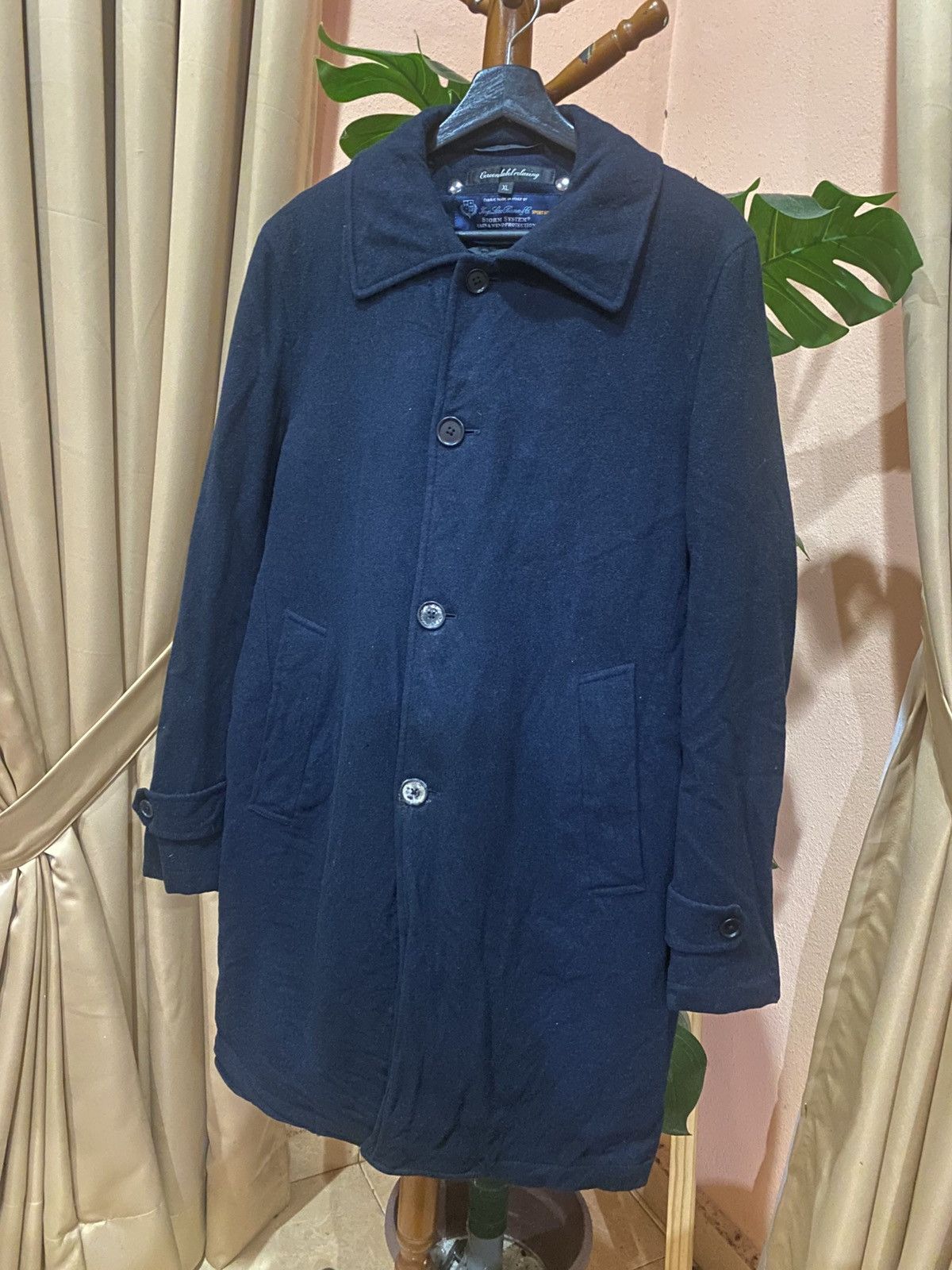 Loro Piana Green Label Relaxing x Loro Piana Storm System Wool Coat Size L / US 10 / IT 46 - 2 Thumbnail