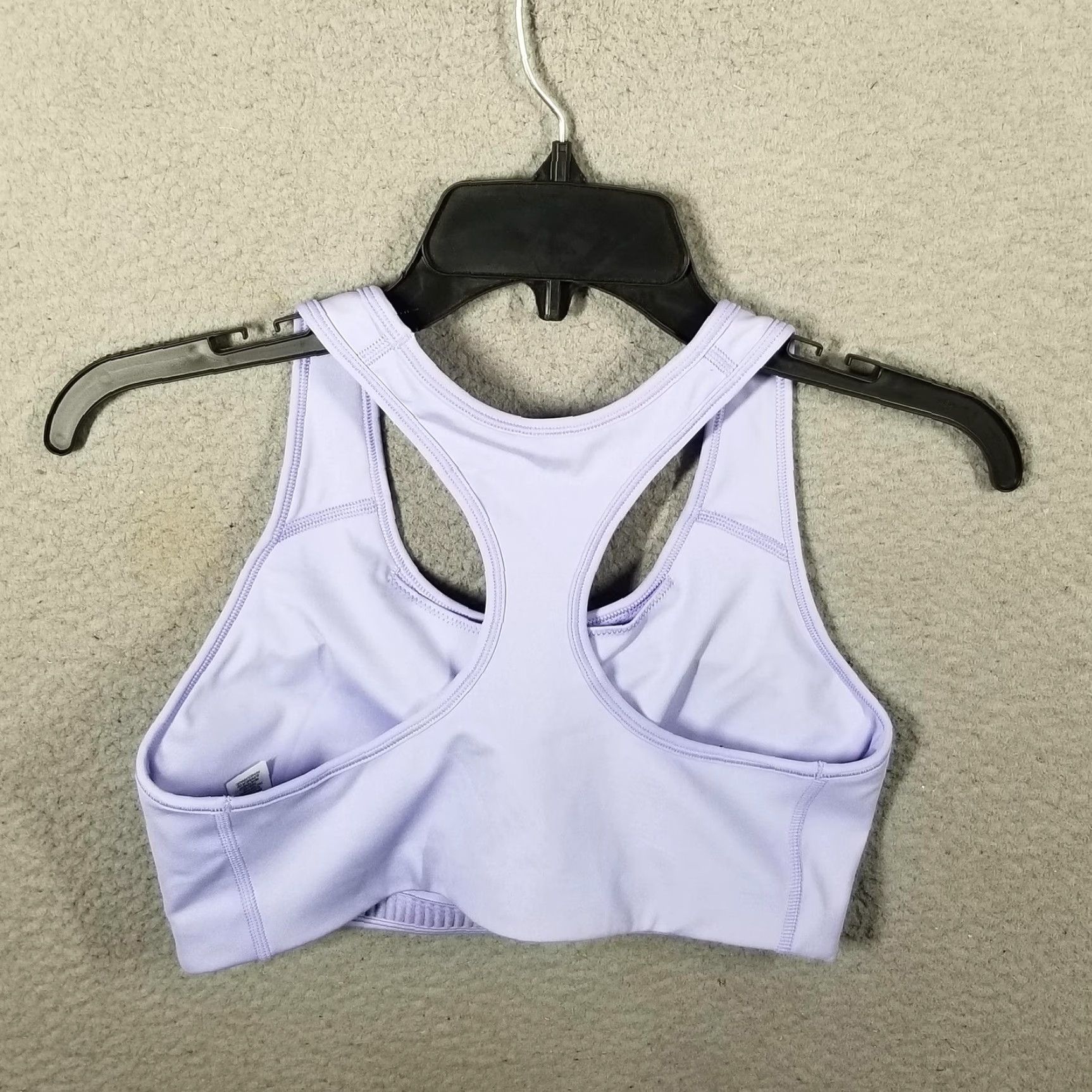 Nike Nike Dri-FIT Sports Bra Womens Medium Purple FB1123-581 Racerback Athletic Gym Size ONE SIZE - 2 Thumbnail