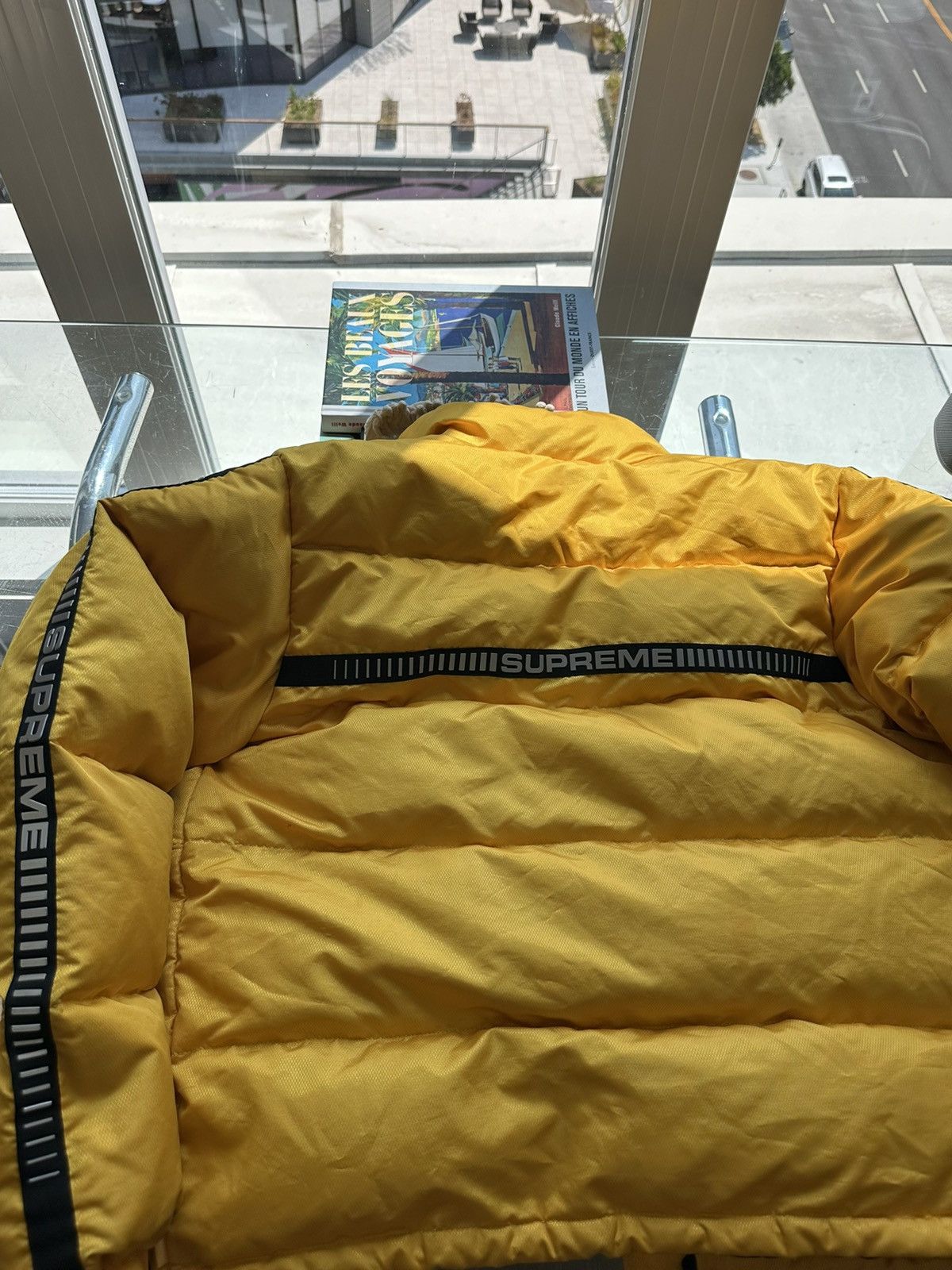 Supreme Supreme Yellow Puffer Reflective Size US L / EU 52-54 / 3 - 14 Thumbnail