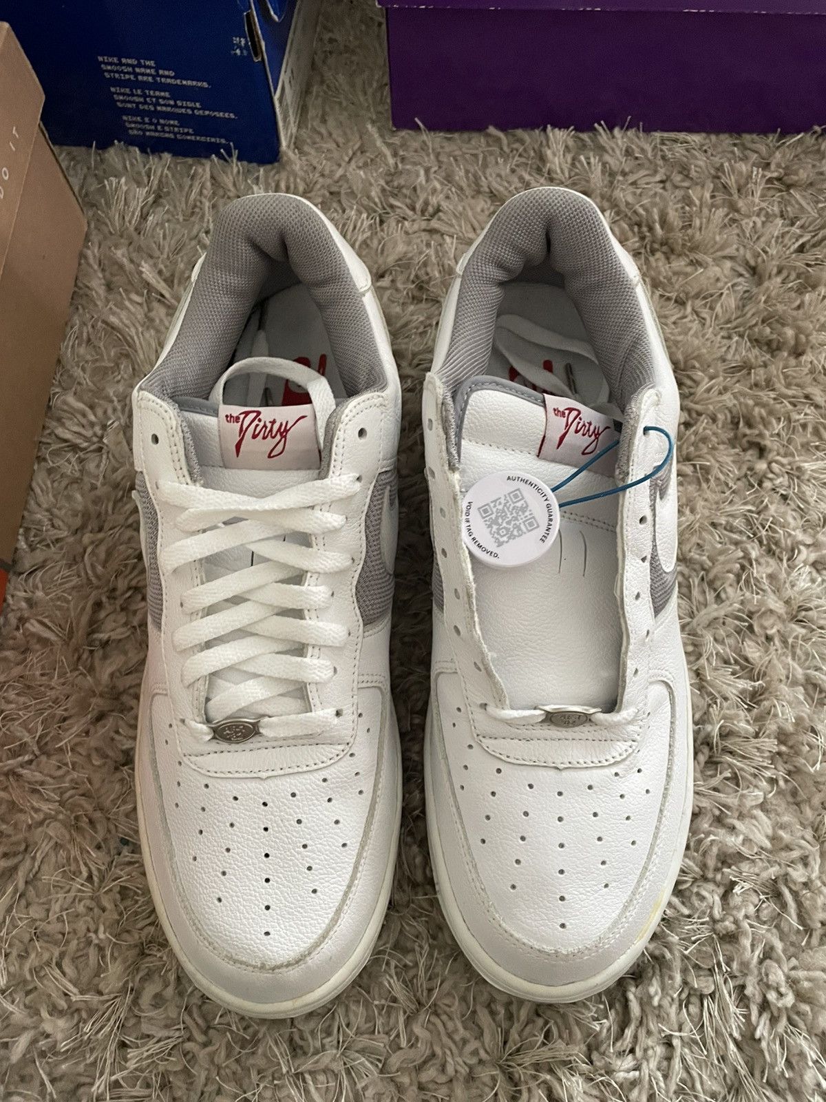 Nike Nike Air Force 1 L/M ‘The Dirty’ Size US 11.5 / EU 44-45 - 5 Thumbnail