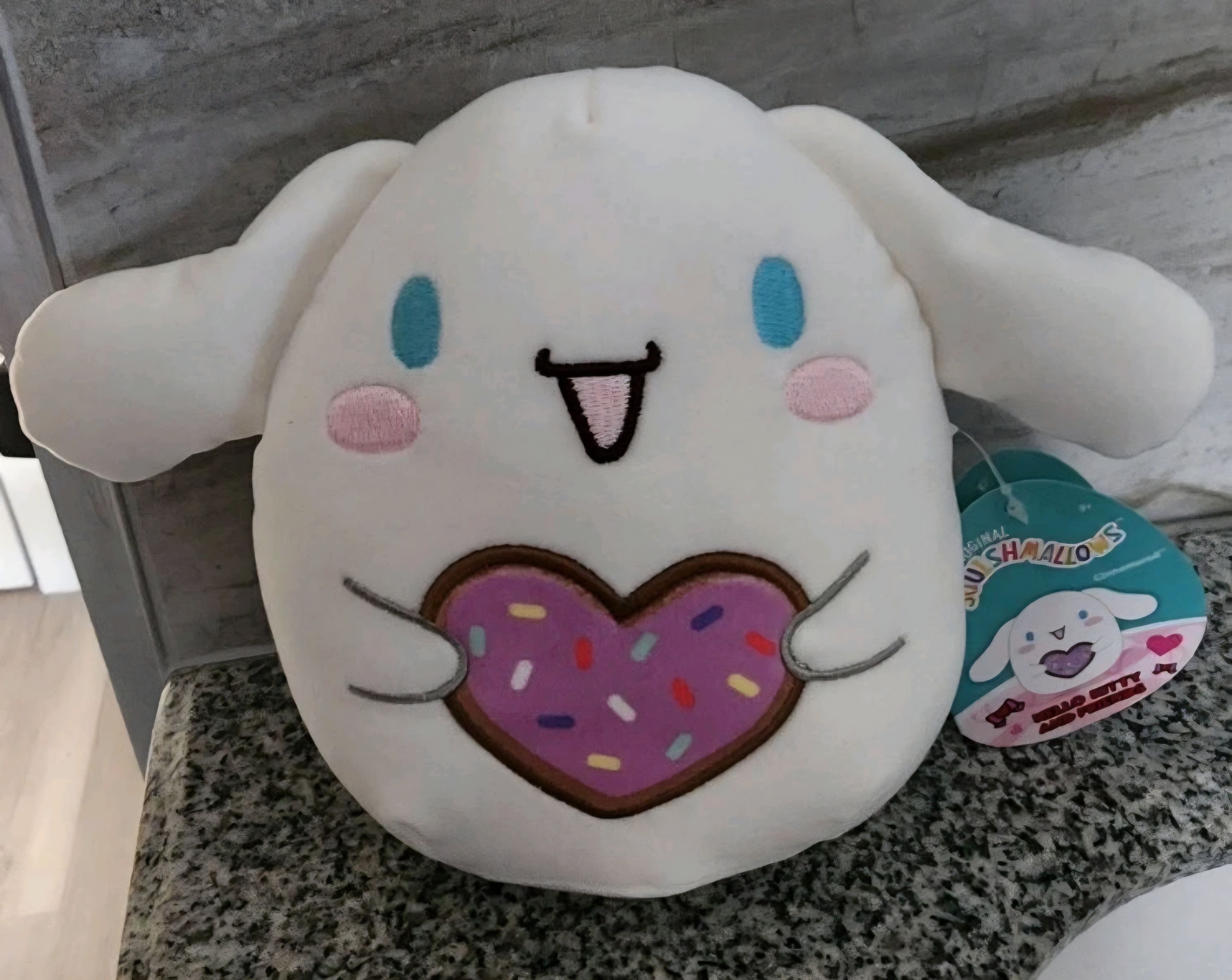 Other NWT Valentine's Cinnamoroll Squishmallows 6.5in Plush Size ONE SIZE - 1 Thumbnail