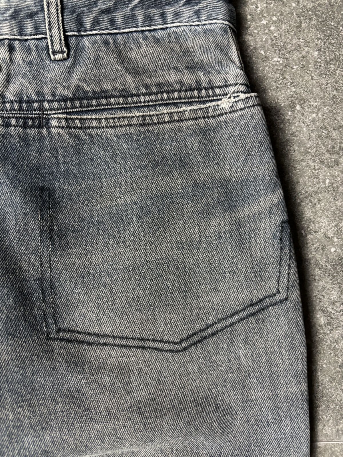 Marithe + Francois Girbaud 2000s Marithe Francois Girbaud Stone Washed Dirty Jeans Size US 30 / EU 46 - 7 Thumbnail