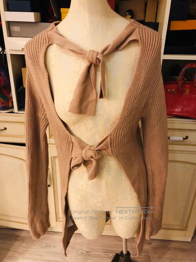 Valentino Valentino Cashmere knitted cardigan cape shawl Size M / US 6-8 / IT 42-44 - 9 Thumbnail