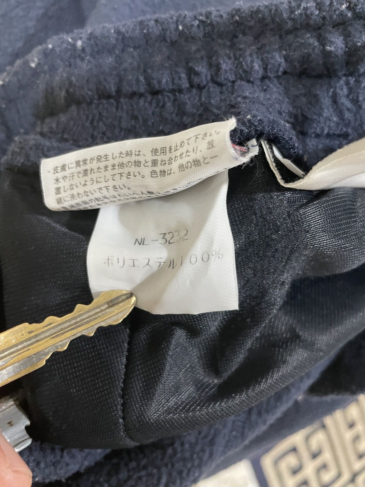 The North Face × Vintage The North Face Polartec Polyester Navy Blue made In Japan LL Size US 33 - 6 Thumbnail