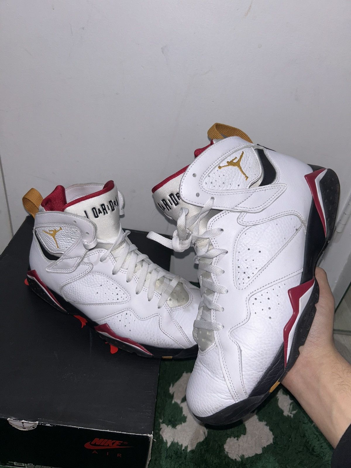 Jordan Brand Size 11 - Jordan 7 Cardinal 2022 Preowned With Box Size US 11 / EU 44 - 1 Thumbnail
