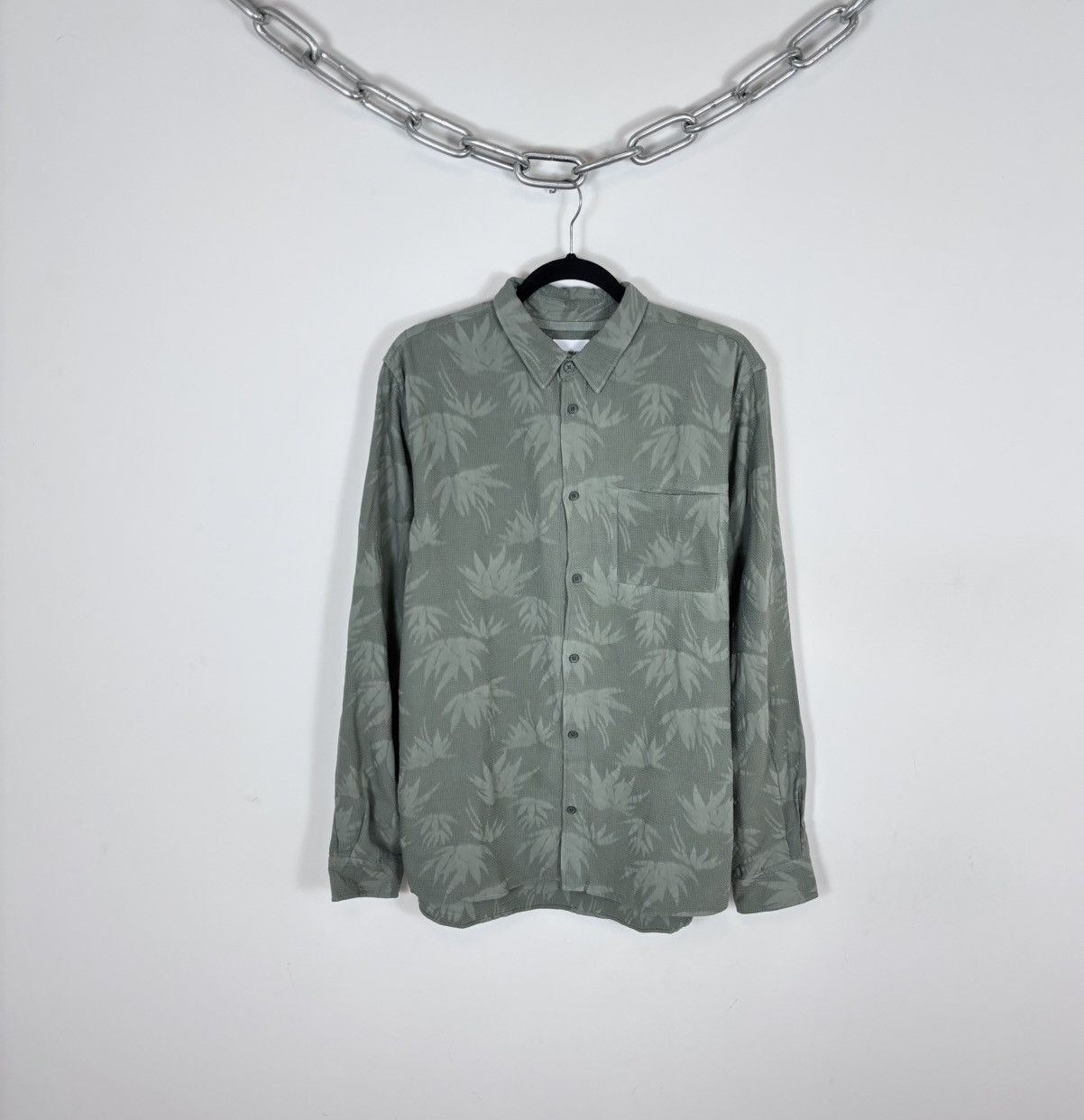 Norse Projects Norse Projects Aaron Garden NWT Men’s Cotton Button Up Shirt Size US L / EU 52-54 / 3 - 1 Thumbnail