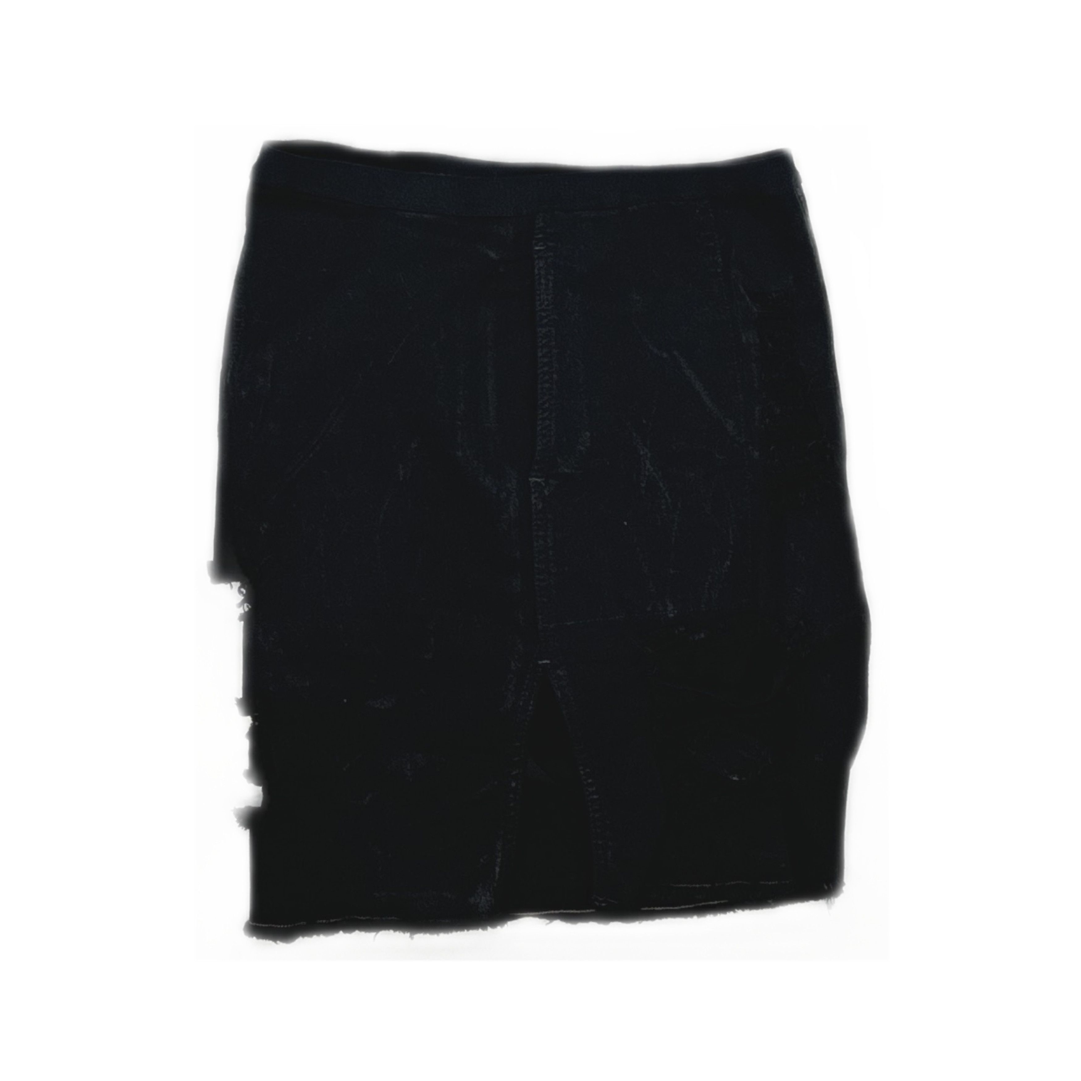 Rick Owens Drkshdw Rick Owens DRKSHDW Distressed Sacrimini Mini Skirt XS Size 27" / US 4 / IT 40 - 1 Thumbnail