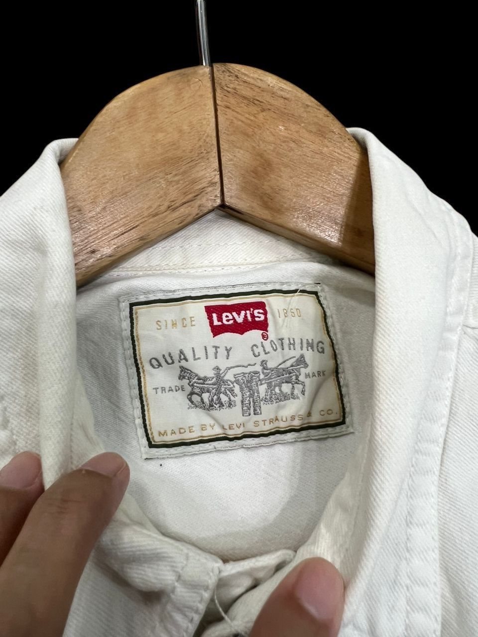 LVC × Levi's Vintage 90’s Levis Shirt Size US L / EU 52-54 / 3 - 4 Thumbnail