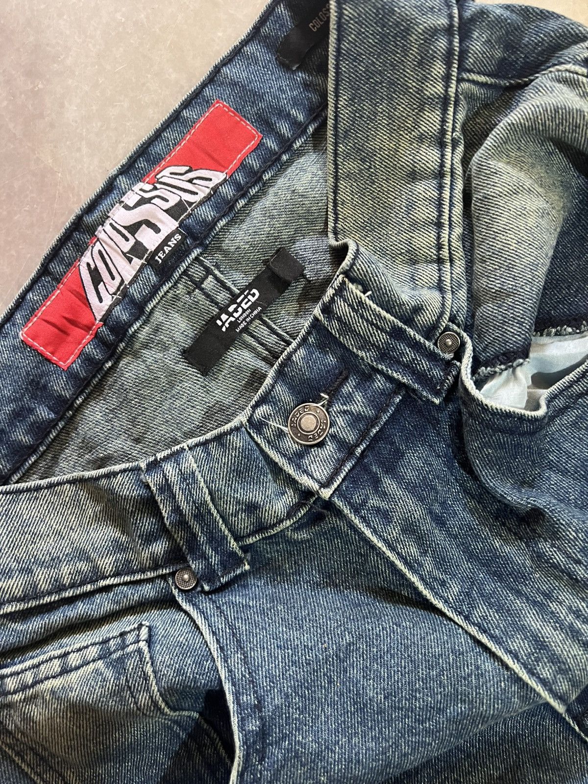 JNCO × Japanese Brand × Southpole BAGGY JEANS JADED LONDON LIKE JNCO Size US 28 / EU 44 - 2 Thumbnail