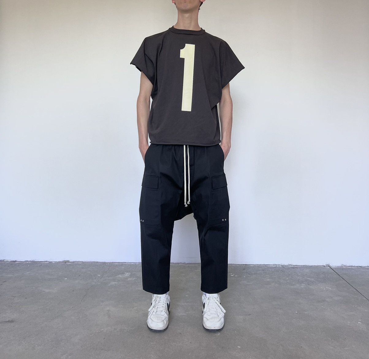 Rick Owens × Rick Owens Drkshdw Rick Owens LIDO SS24 Waxed