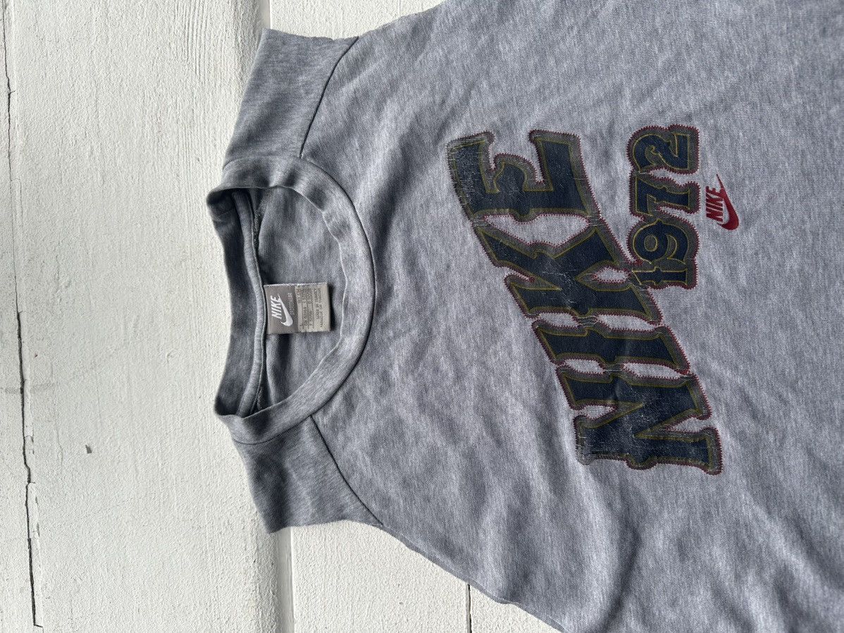 Nike × Nike ACG × Vintage 🚨NIKE Y2K BIG LOGO 1972 vintage tank top Tshirt Size US L / EU 52-54 / 3 - 3 Thumbnail