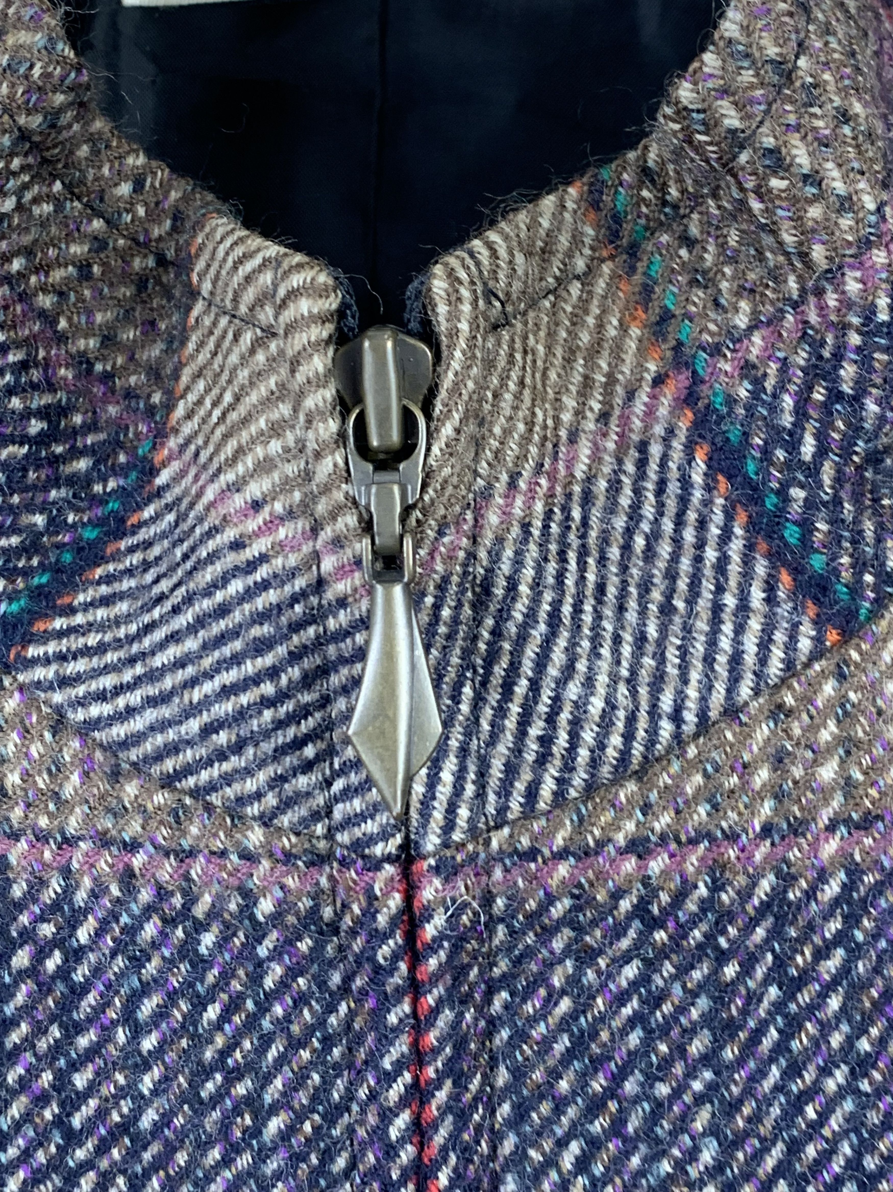 Japanese Brand Vintage Japanese Brand Shadow Plaid Jacket J1574 Size US M / EU 48-50 / 2 - 11 Thumbnail