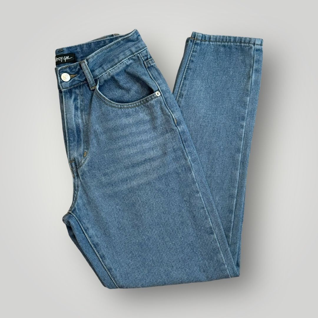 Nasty Gal Nasty Gal High Waisted Women's Jeans 2 Size 26" / US 2 / IT 38 - 3 Thumbnail