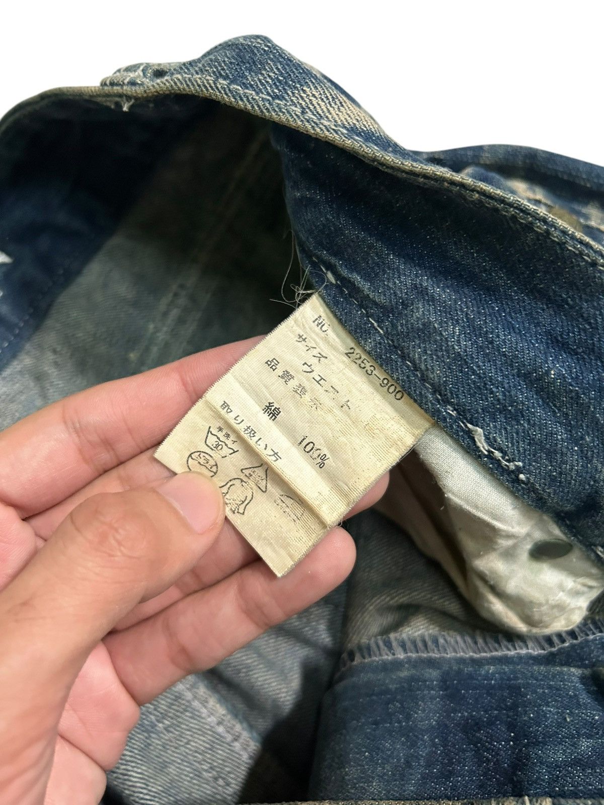 If Six Was Nine × Japanese Brand × Le Grande Bleu (L.G.B.) Japanese Punk Bondage Distressed Style Short Denim Rare ☠️☠️🎌🎌 Size US 34 / EU 50 - 9 Thumbnail