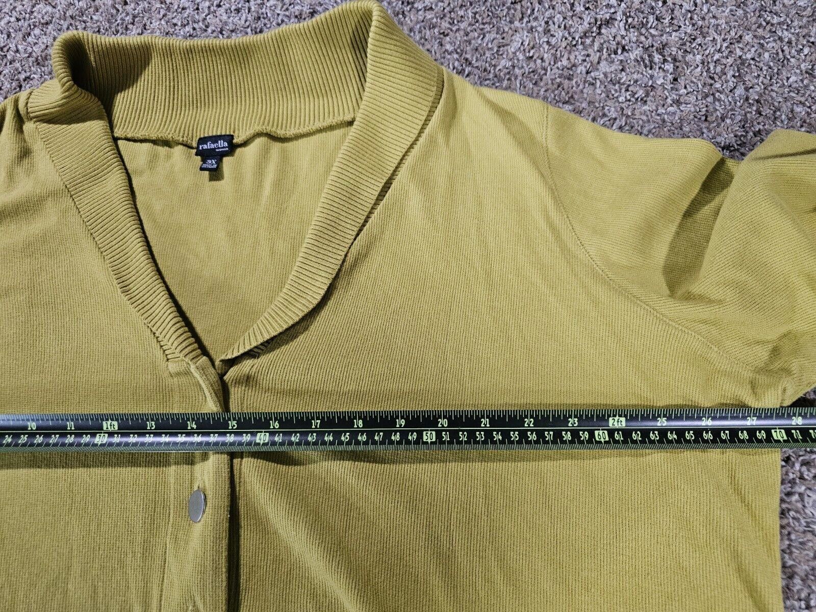 Other rafaella woman 3XL yellow button up cardigan Size 3XL / US 20-22 - 6 Thumbnail