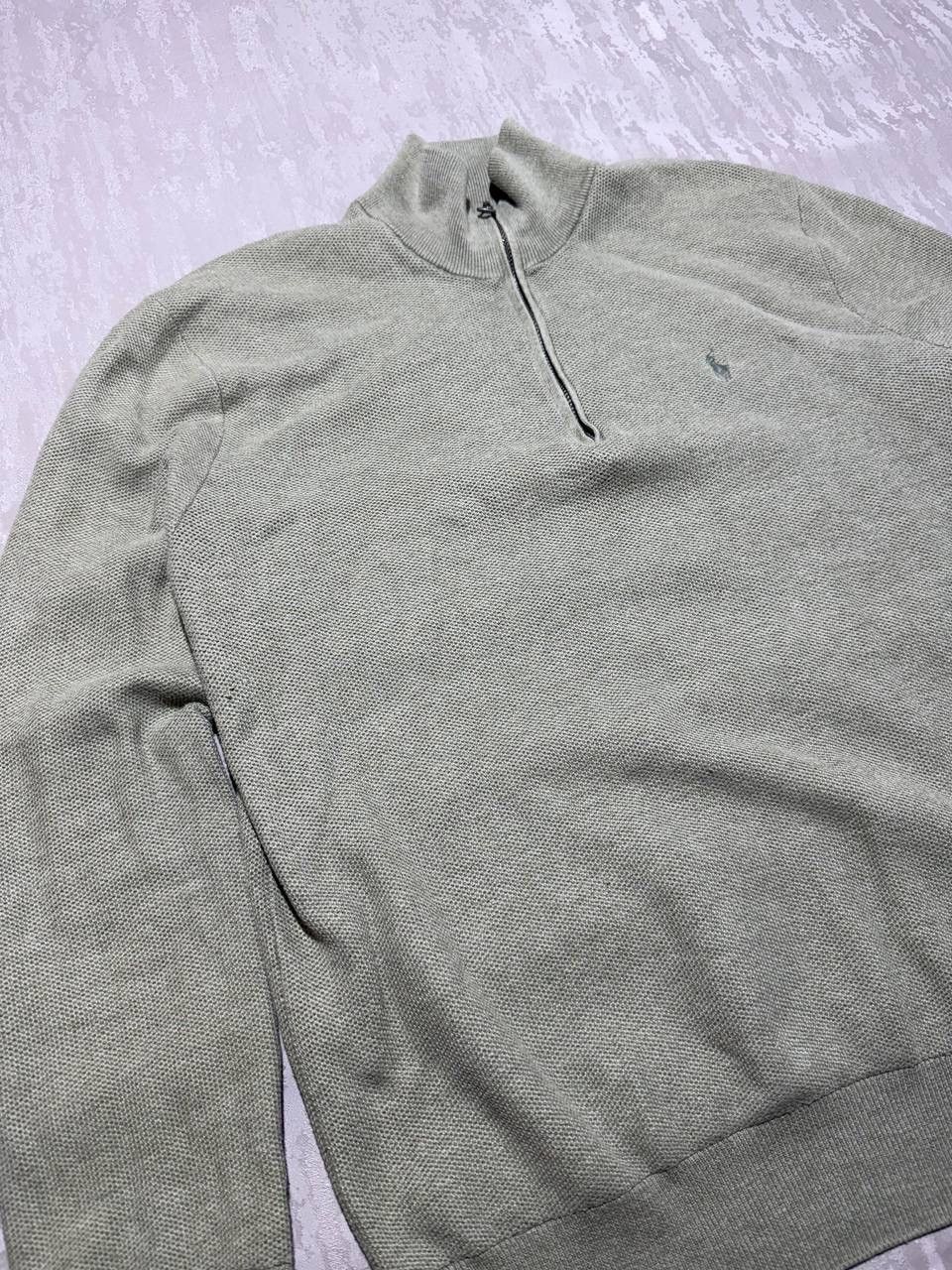 Polo Ralph Lauren Mens Ralph Lauren 1/4 Zip Sweatshirt Pullover vintage M Size US M / EU 48-50 / 2 - 4 Thumbnail