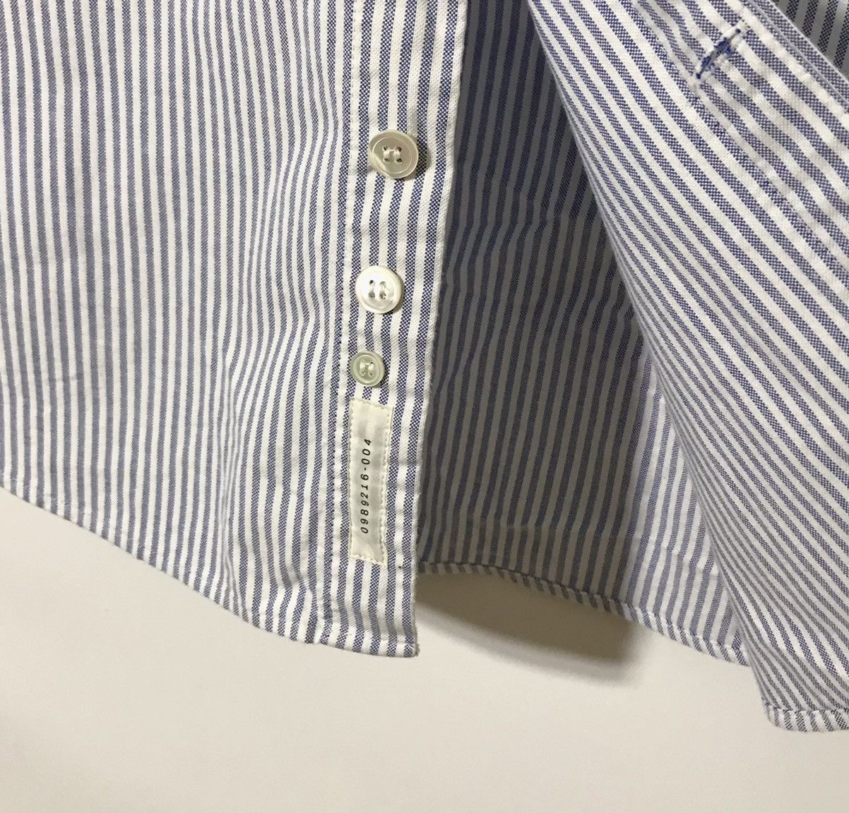 Arket Arket Oxford Striped Shirt Regular Fit Size US L / EU 52-54 / 3 - 5 Thumbnail