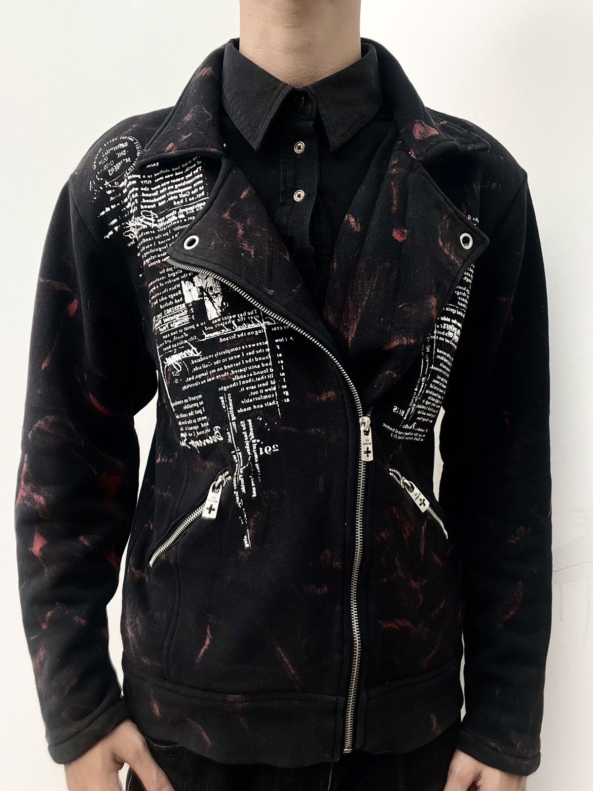 If Six Was Nine Berning Sho Avant-garde Biker Jacket Size US L / EU 52-54 / 3 - 4 Thumbnail