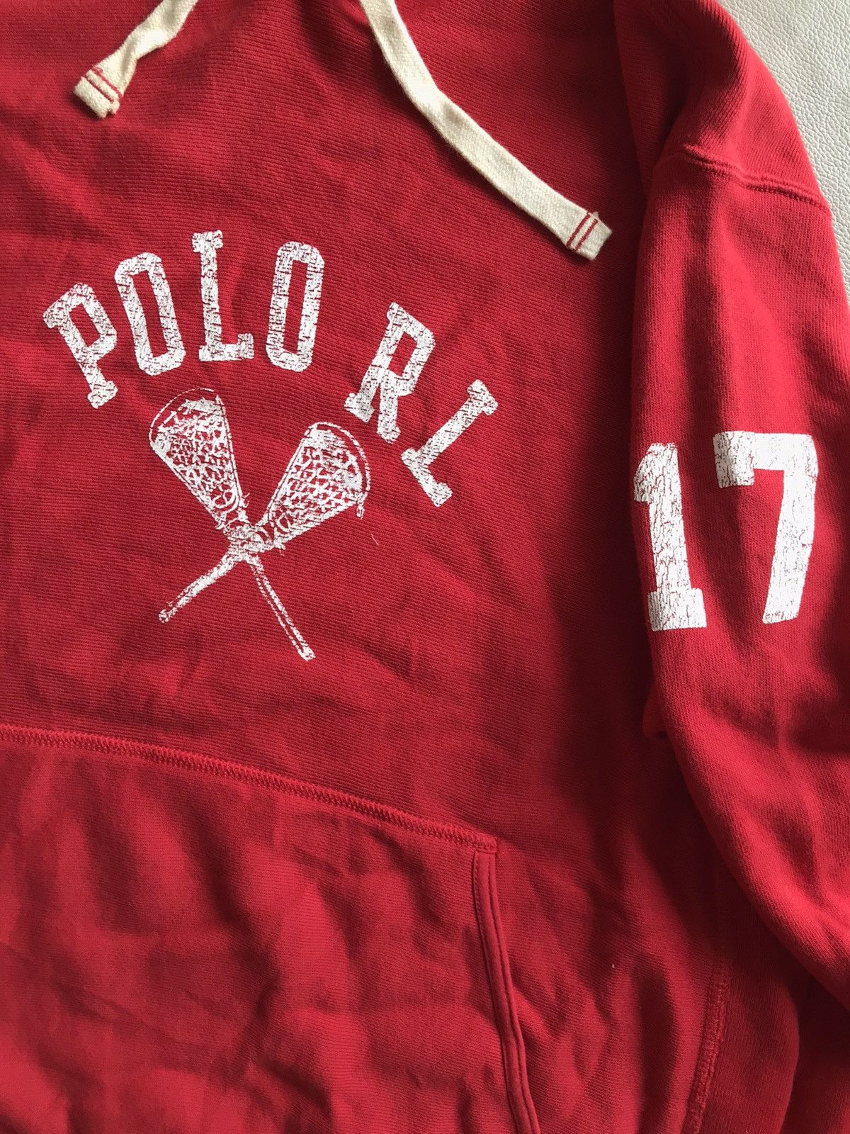 RRL Ralph Lauren Rare vintage Polo Sport Hoodie Tennis Polo RL 17 number Size US M / EU 48-50 / 2 - 3 Thumbnail