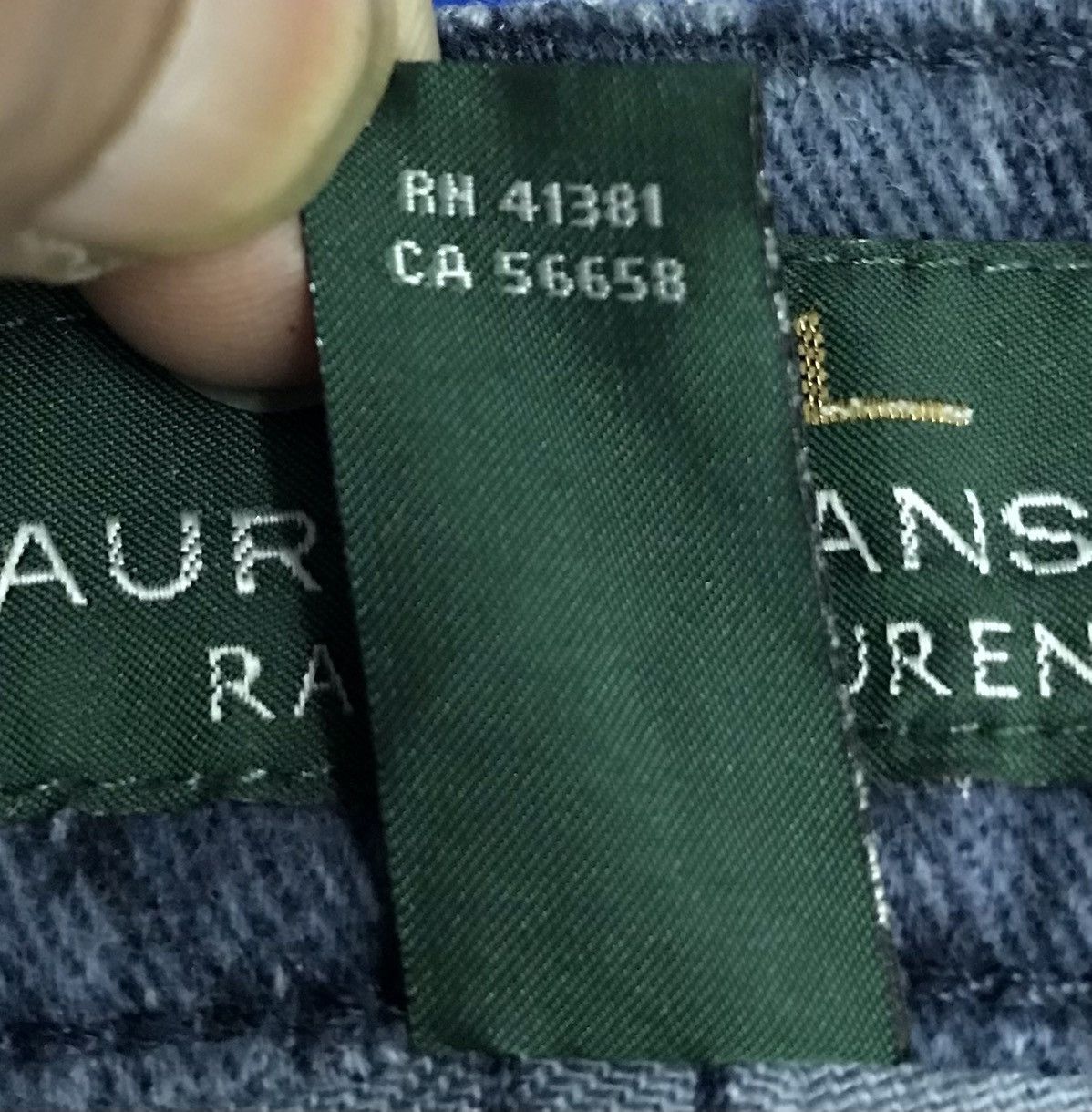 Ralph Lauren × Vintage Vintage LRL Ralph Lauren Jeans Modern Straight Pants Size US 34 / EU 50 - 17 Thumbnail