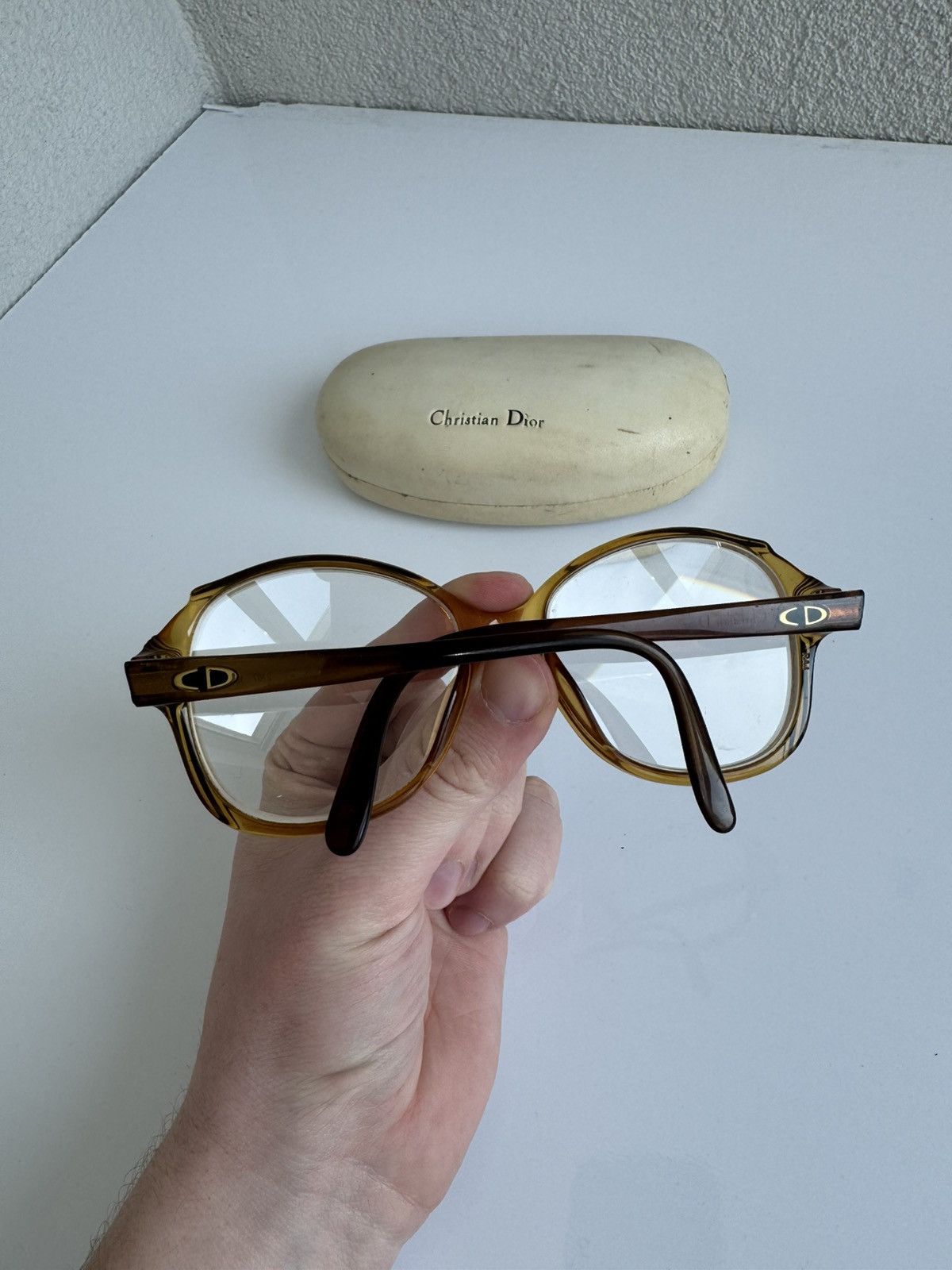 Christian Dior Monsieur Christian Dior Eyeglasses Vintage Dior Optyl Germany Size ONE SIZE - 6 Thumbnail