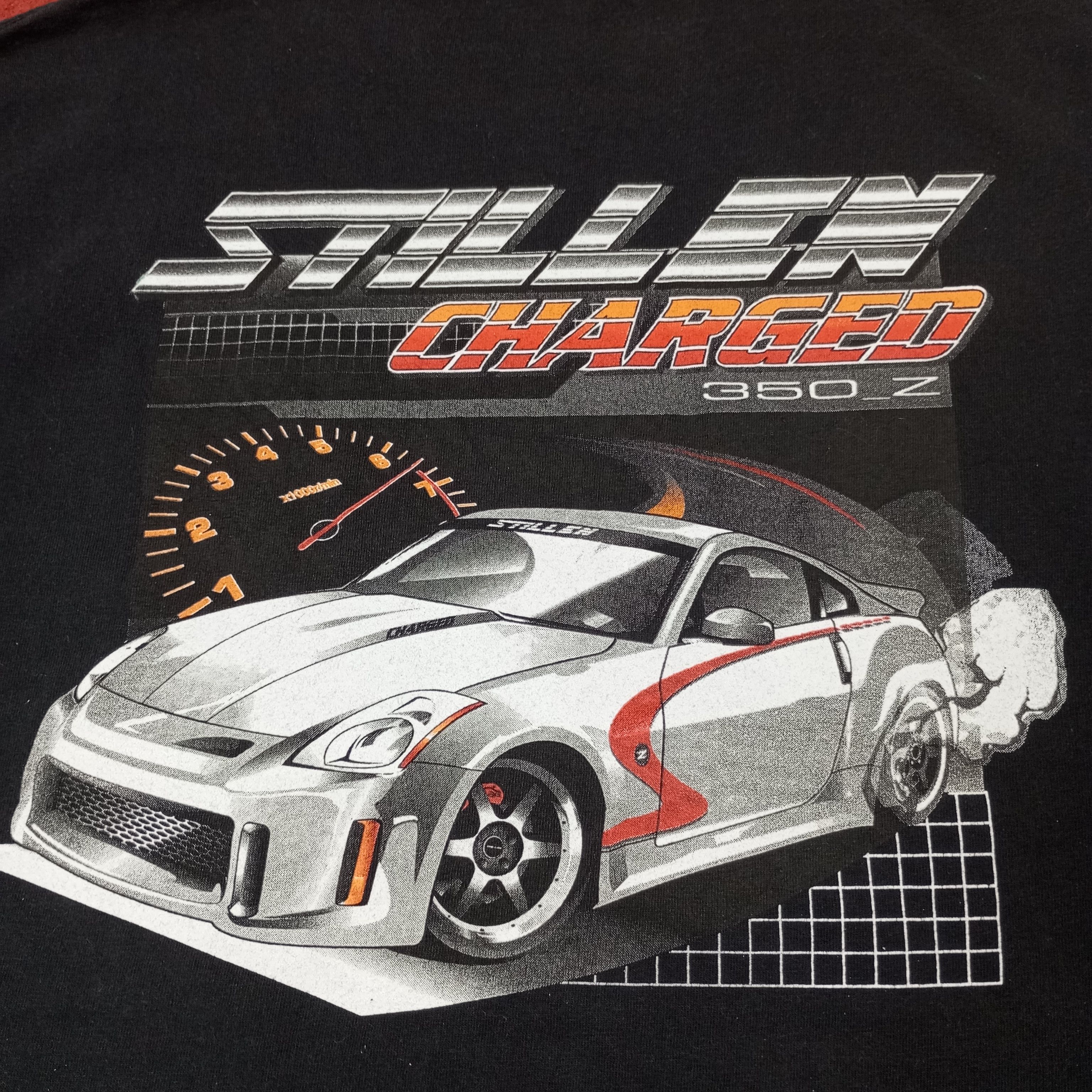 Vintage Stillen Charged 350Z Motorsports Tshirt c223n35 Size US XL / EU 56 / 4 - 2 Thumbnail