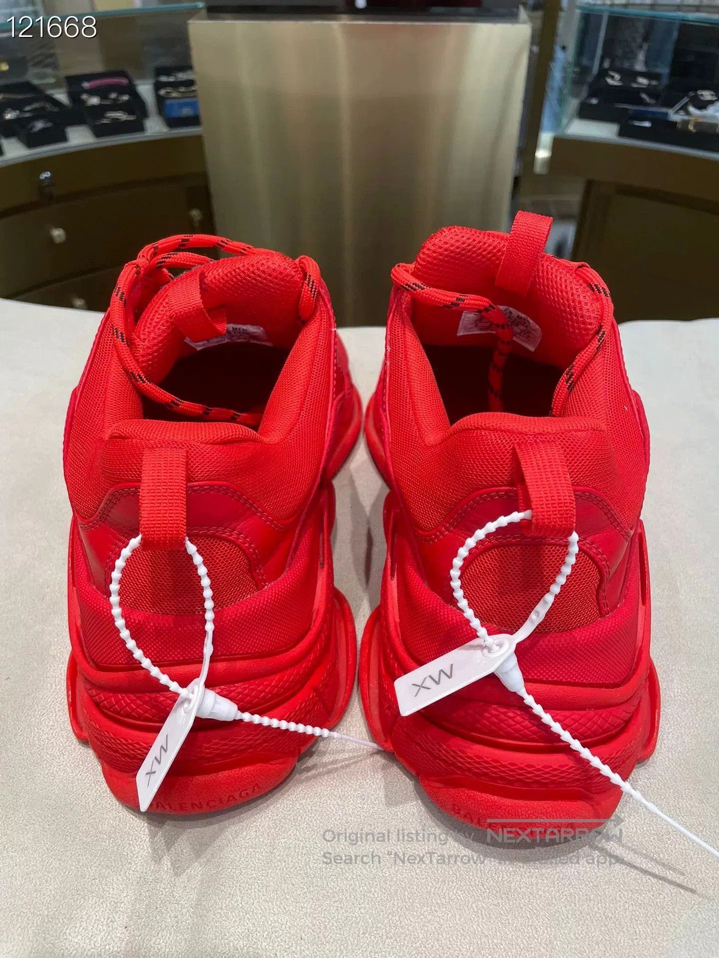 Balenciaga Balenciaga 080408M Red Dad Shoes Size 42. Size US 9 / EU 42 - 4 Thumbnail