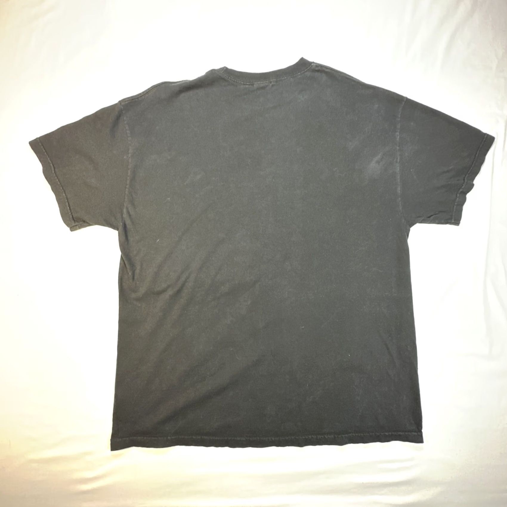 Vintage VINTAGE Miller Genuine Draft T-Shirt Eagle Graphic 2005 Y2K Hybrid Tees L/XL Black 100% Cotton Short Sleeve Unisex Adults Graphic Tee Mens Womens Size US L / EU 52-54 / 3 - 5 Thumbnail