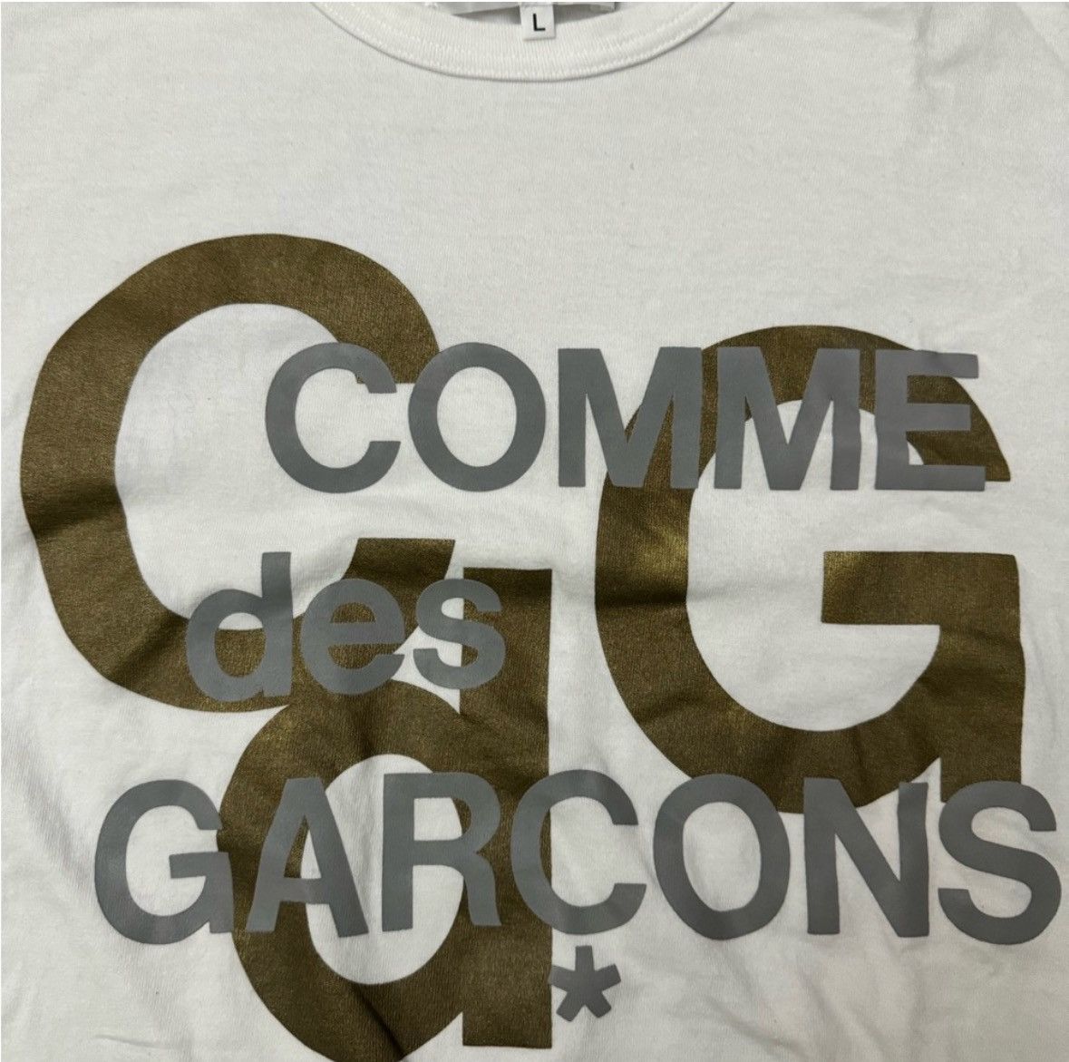 Comme des Garcons Comme Des Garcons Logo Tee Size US L / EU 52-54 / 3 - 3 Thumbnail
