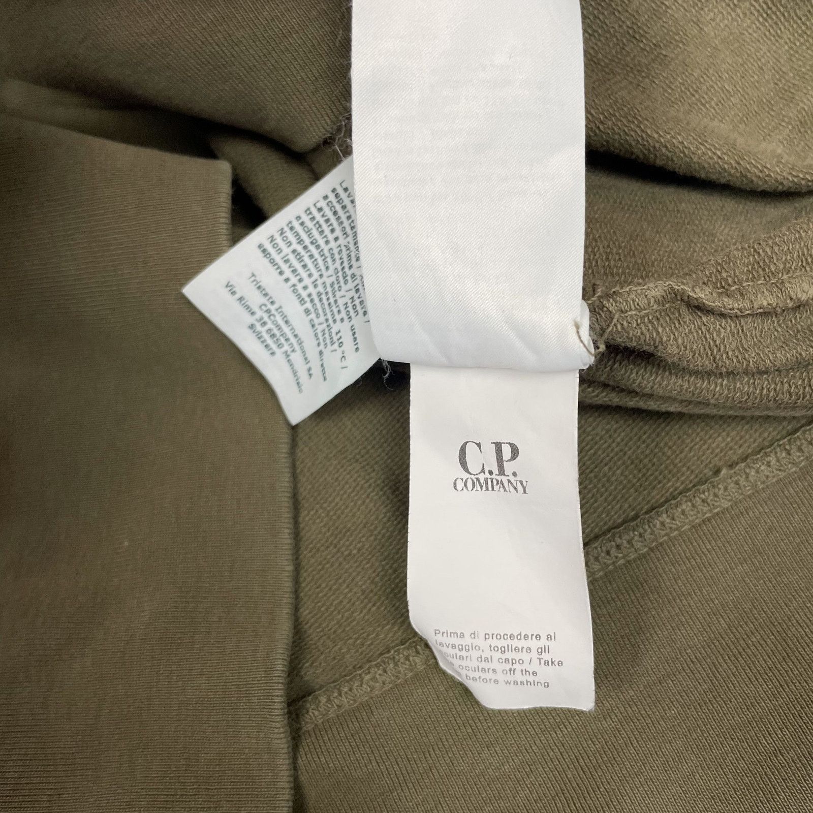 C.P. Company C.P. Company Olive Green Sweatshirt L Size US L / EU 52-54 / 3 - 12 Thumbnail